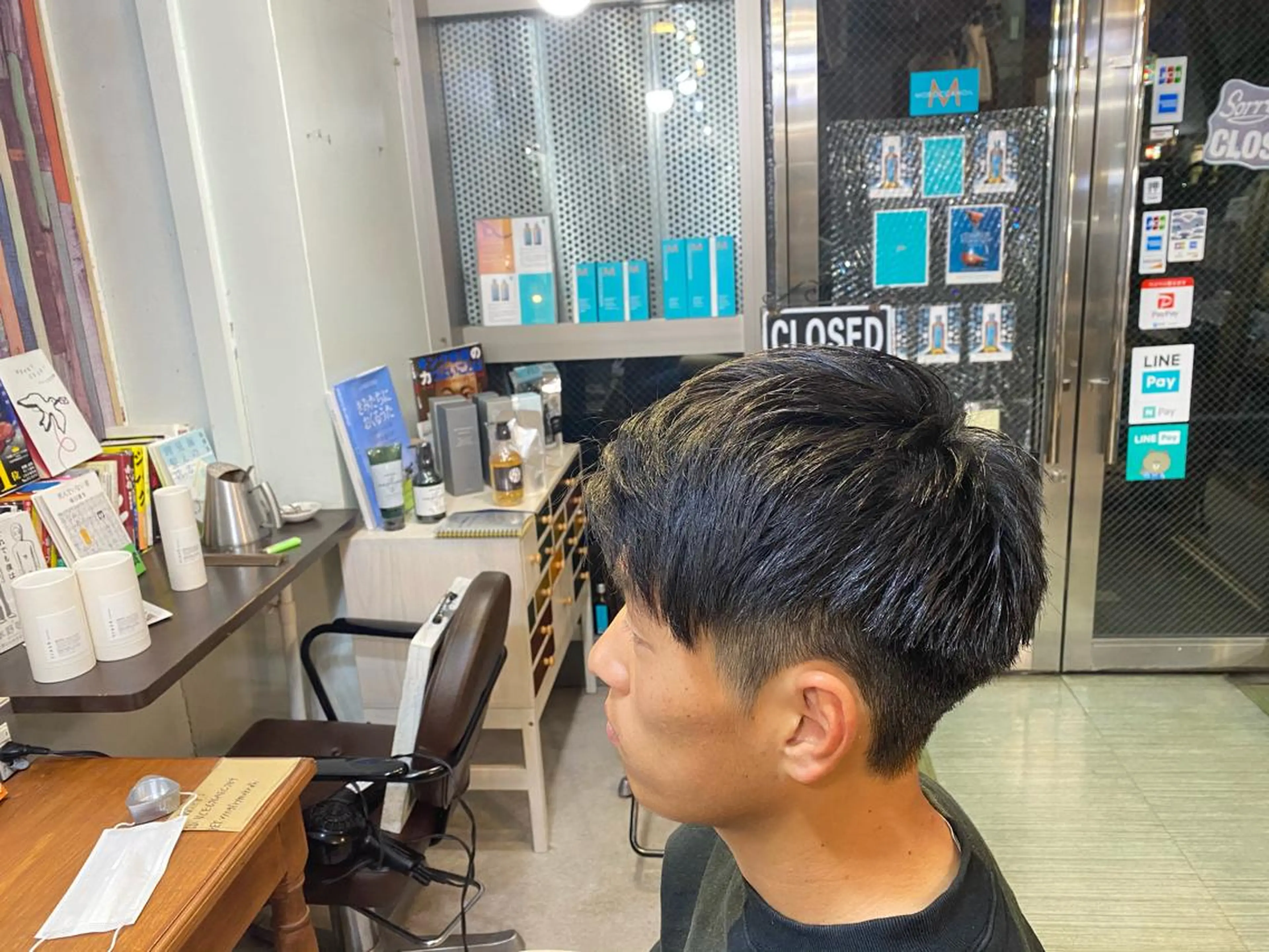 ショート メンズ ツーブロック 刈り上げ sora所属・廣瀬 瞳のヘアスタイル