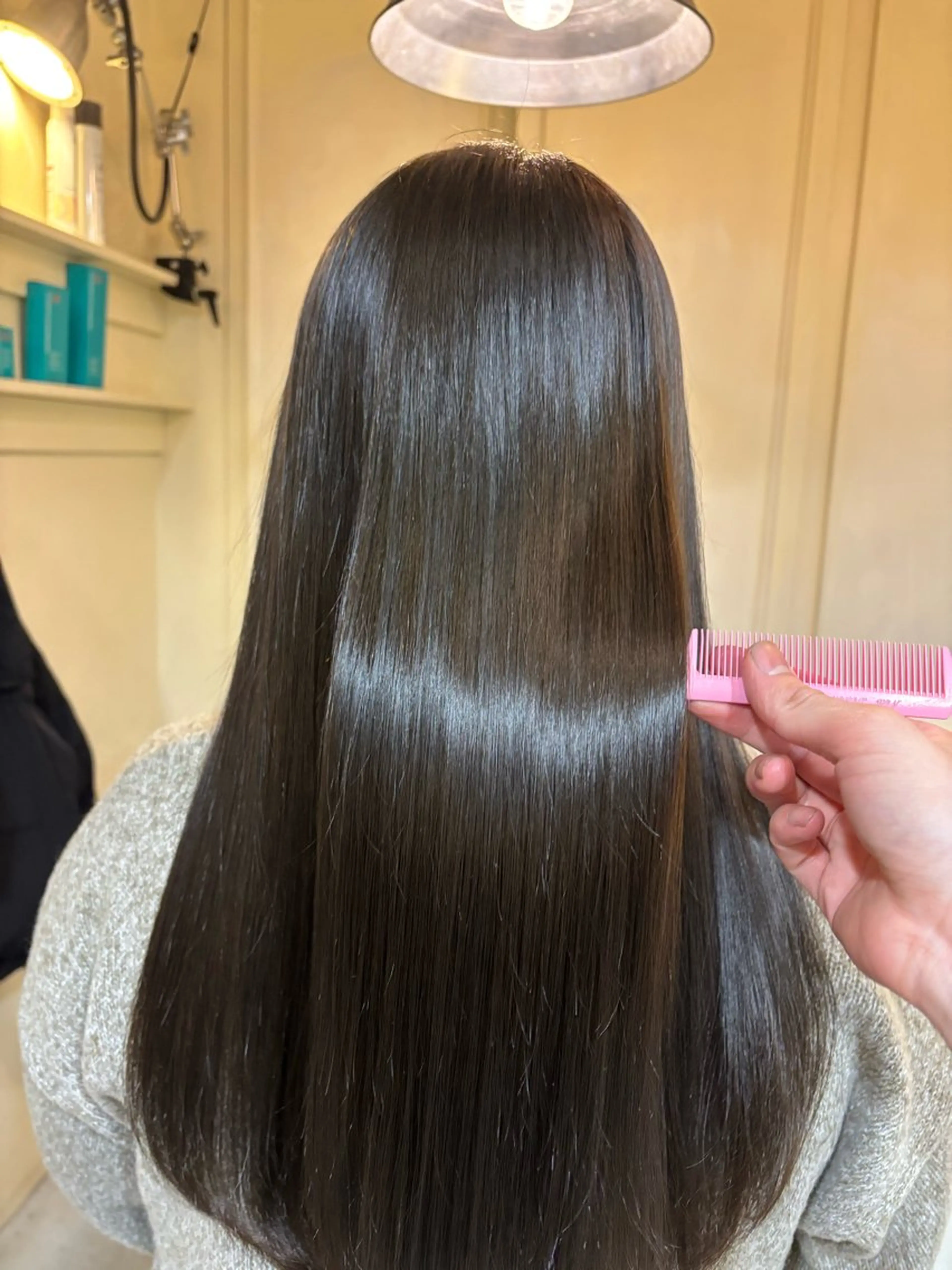 セミロング トリートメント みゆ 🫧のヘアスタイル