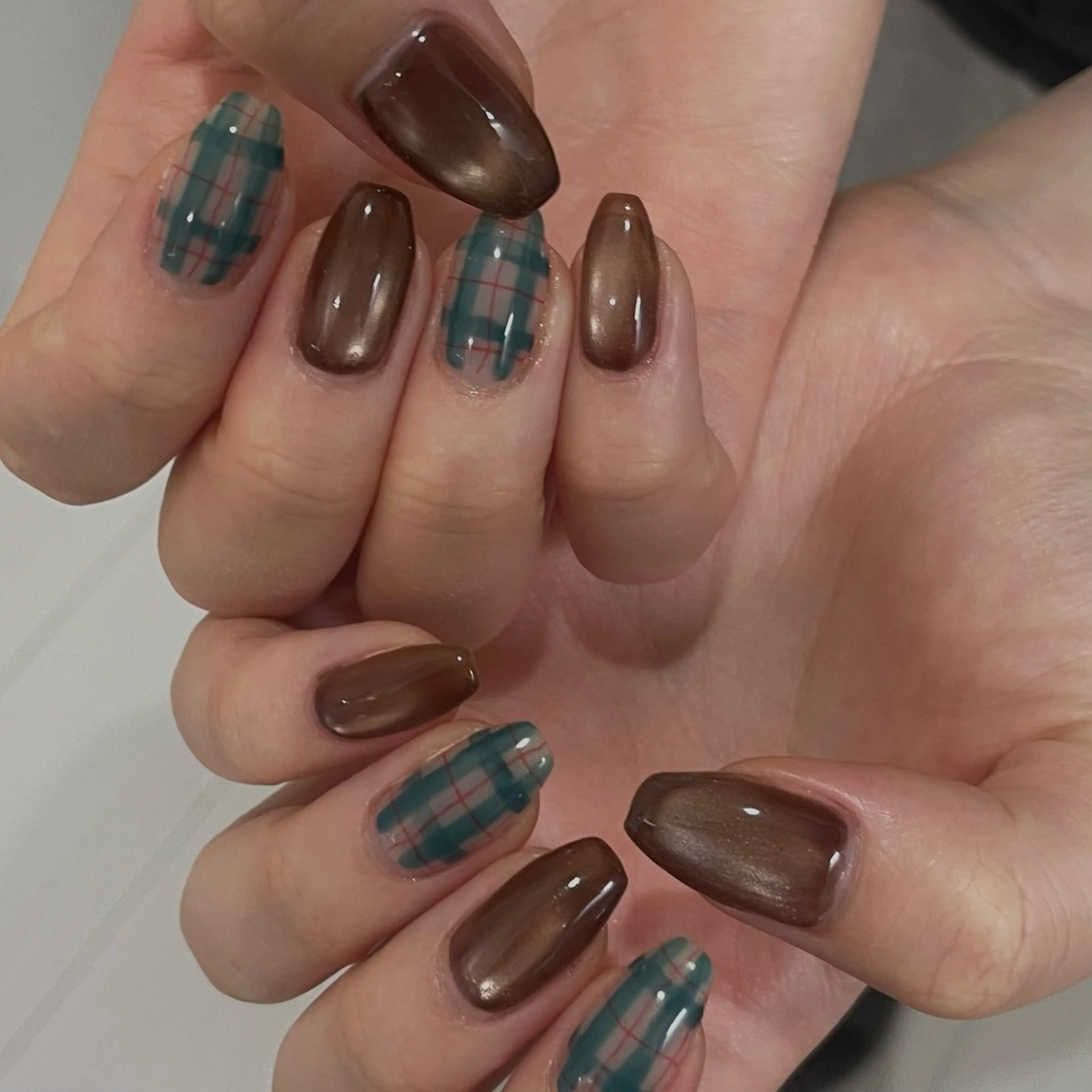 ネイル 冬ネイル クリスマス ハンドネイル Ray. 阿倍野/天王寺のネイルデザイン