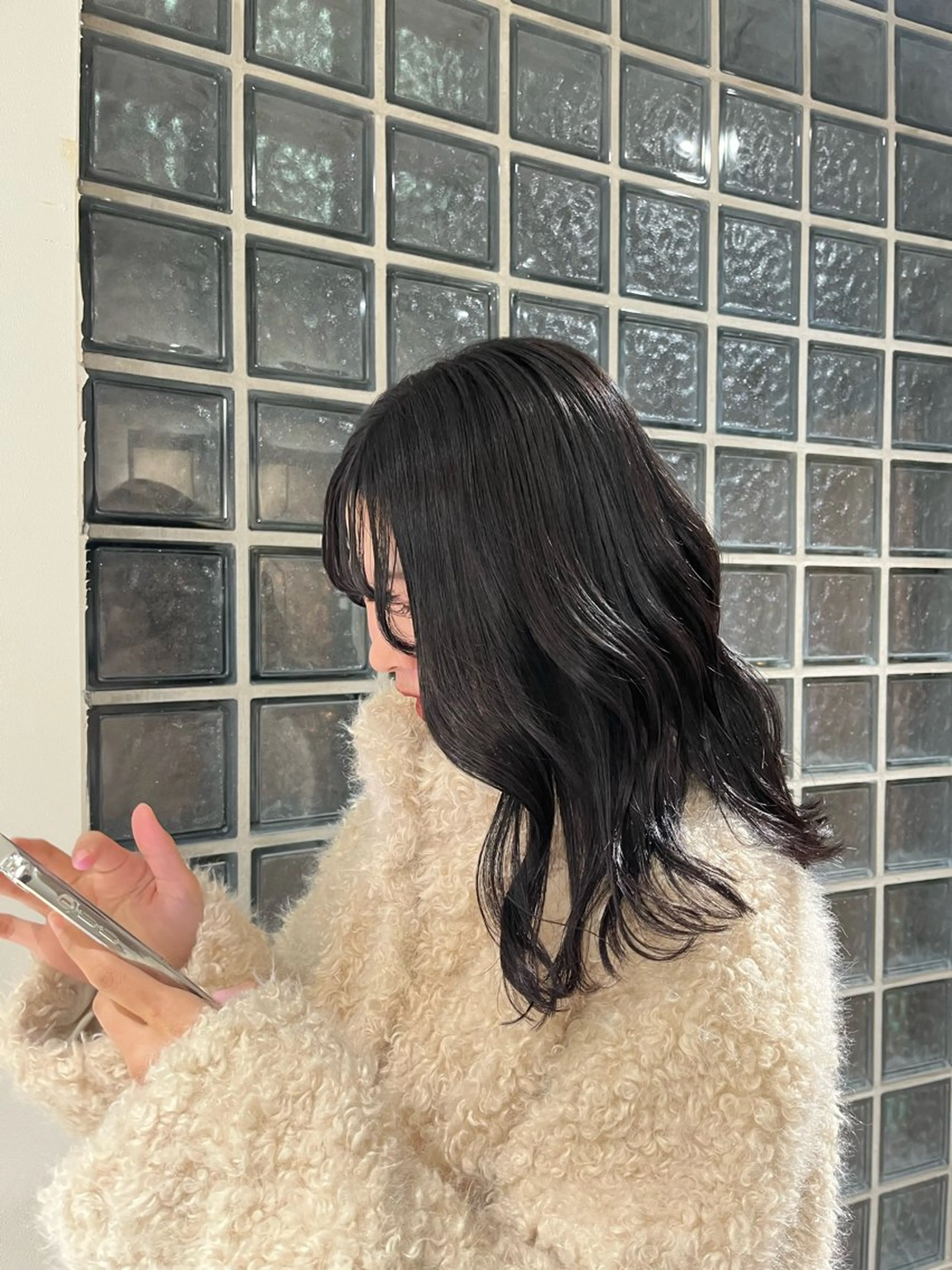 カラー 透明感カラー ヘアカラー asuka 大阪梅田のヘアスタイル