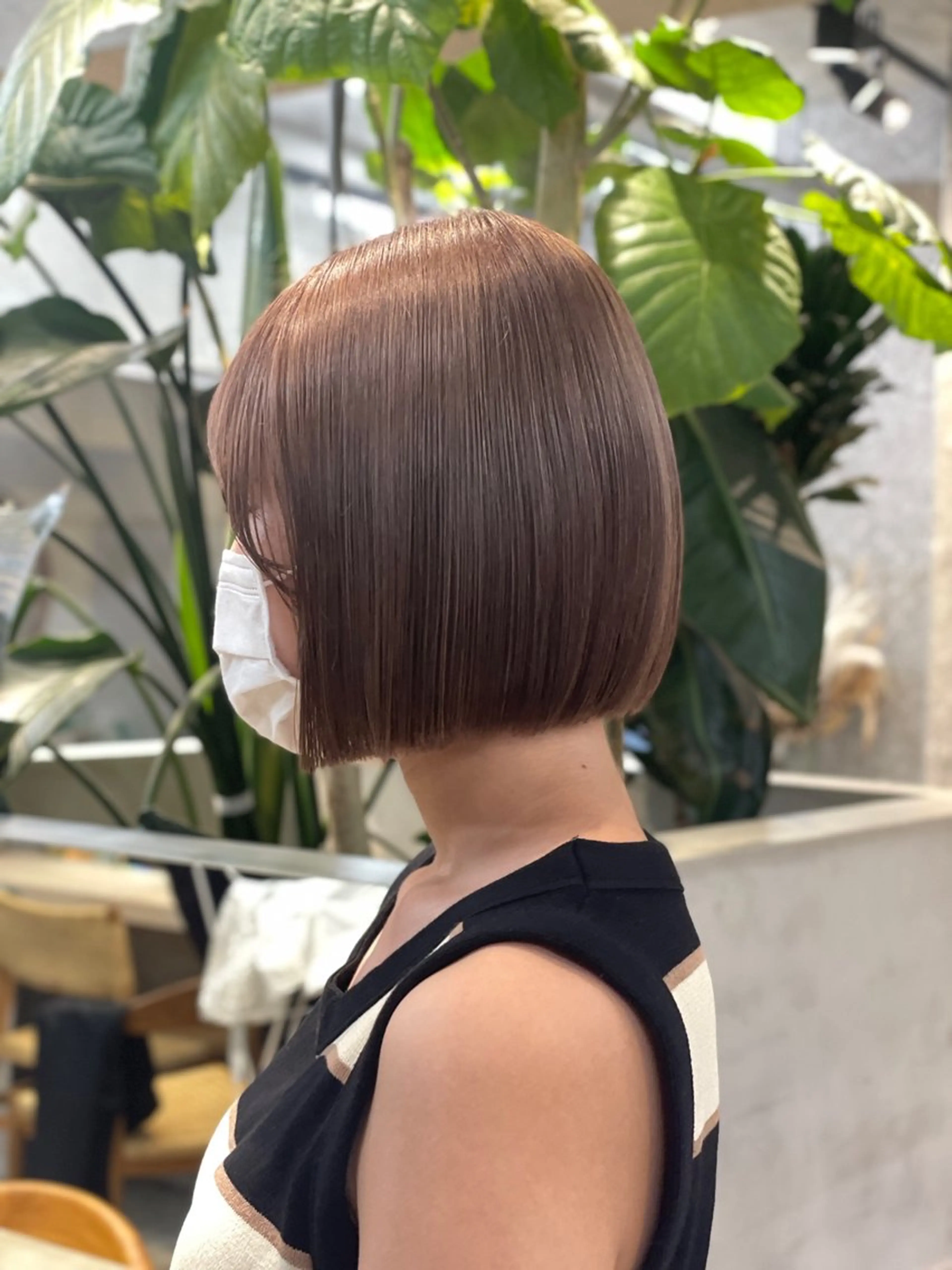 ショート カラー ベージュカラー ミルクティーベージュ soigné所属・カットモデル募集 /RIO🩰のヘアスタイル