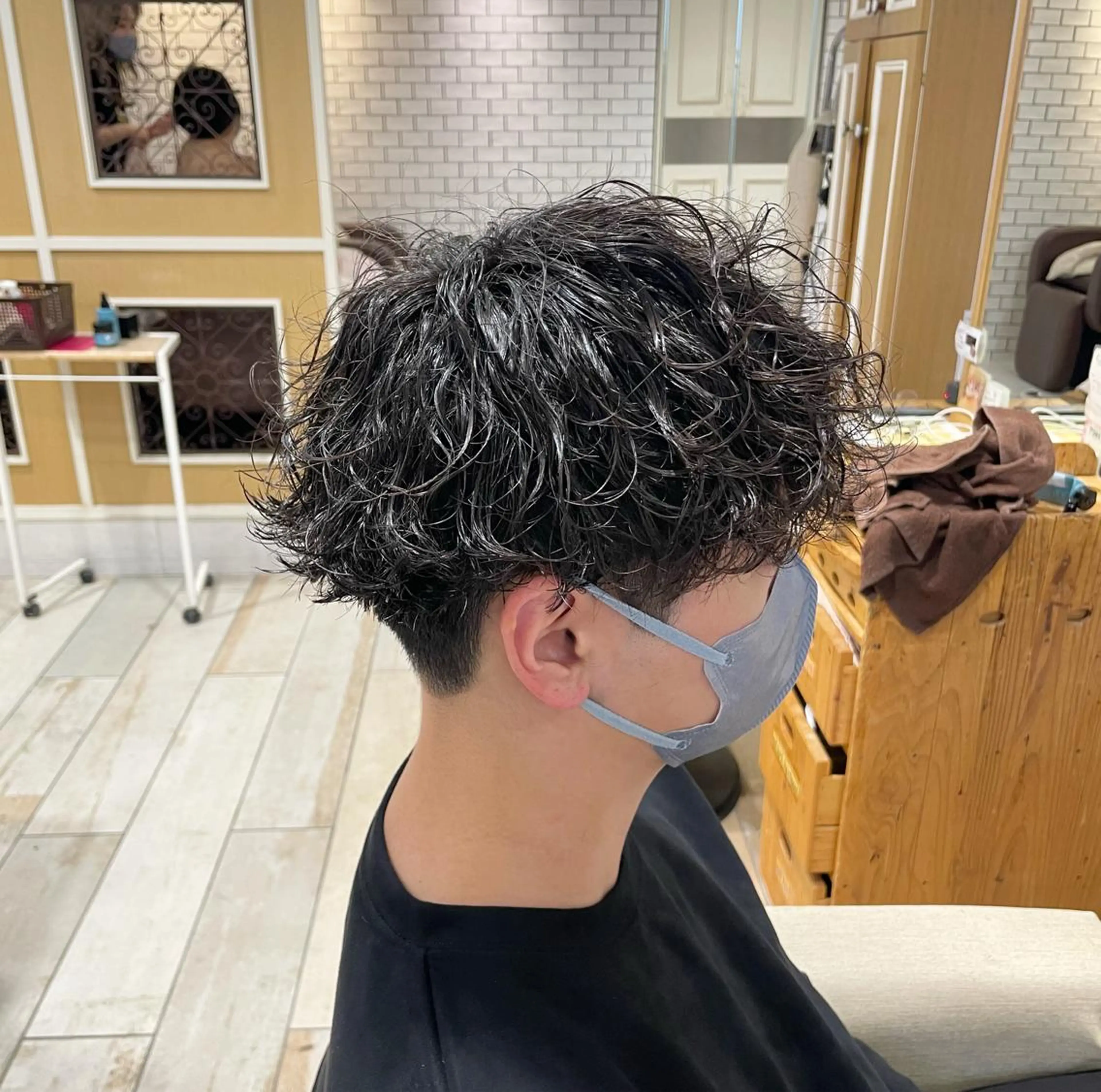 メンズ メンズブリーチ メンズインナーカラー メンズ韓国風 マッシュ メンズパーマ カット パーマ 大宮/メンズパーマ 関勇也のヘアスタイル