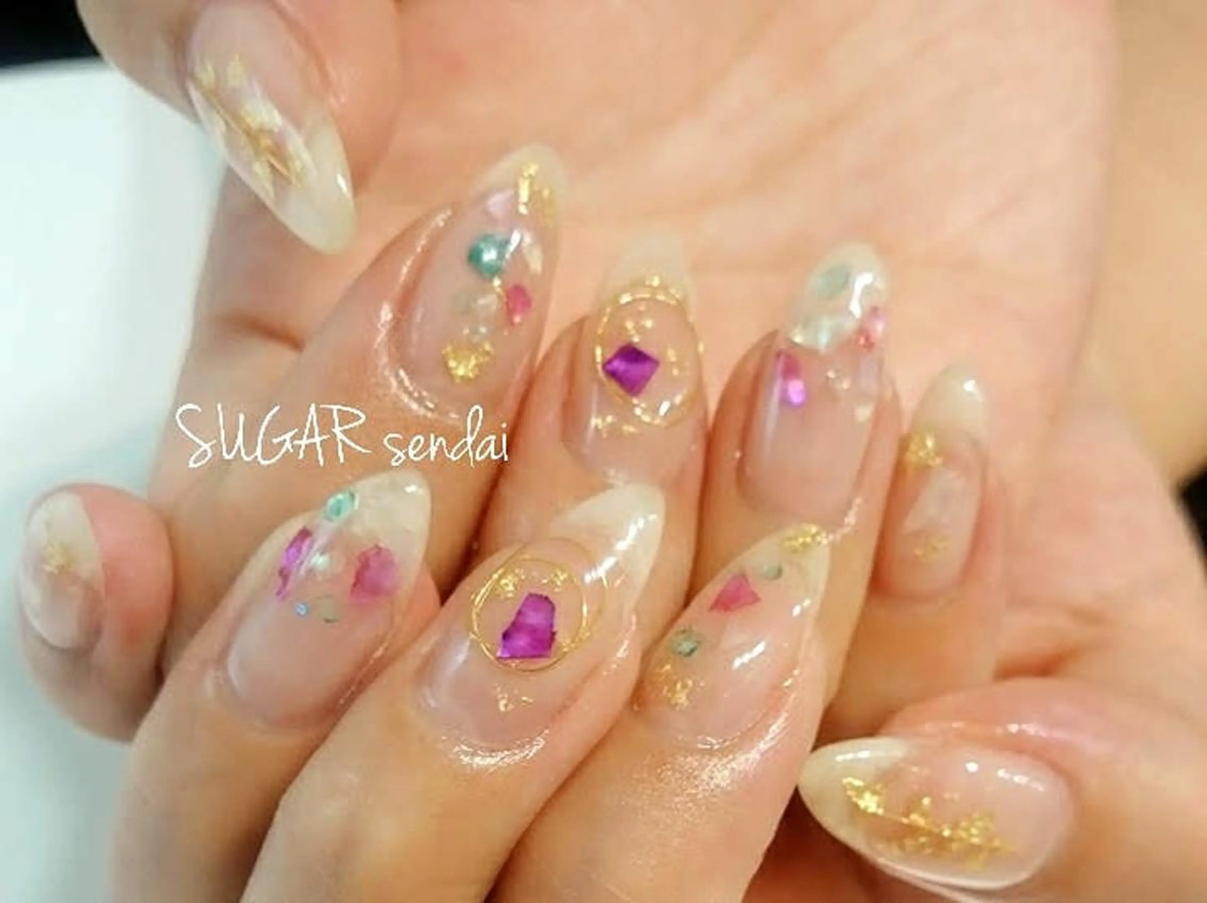 ネイル SUGAR sendai Nail所属・鈴木 ゆかりのネイルデザイン