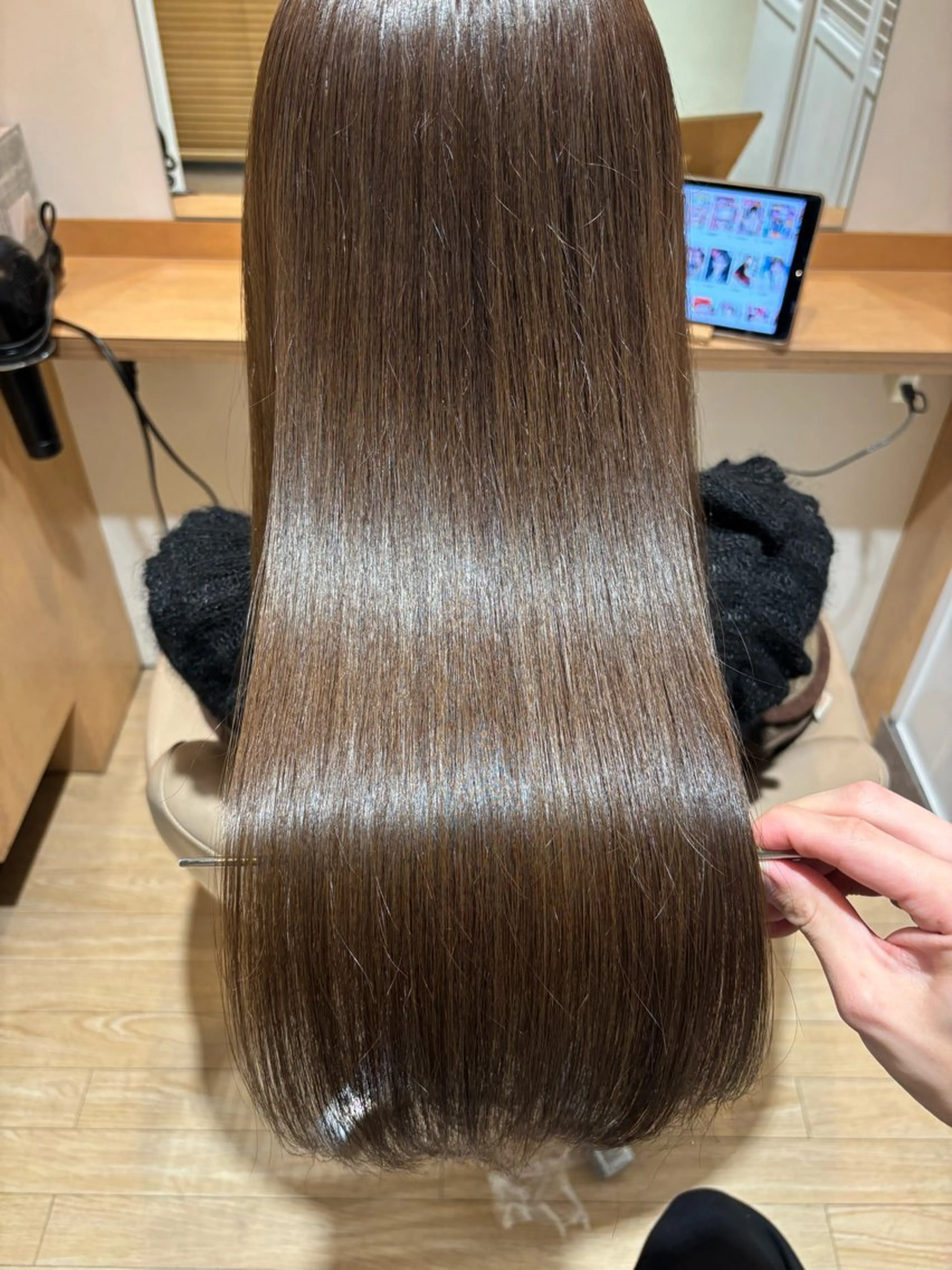 ロング カット ヘアカラー トリートメント [Amphi Tokyo]宮原のヘアスタイル