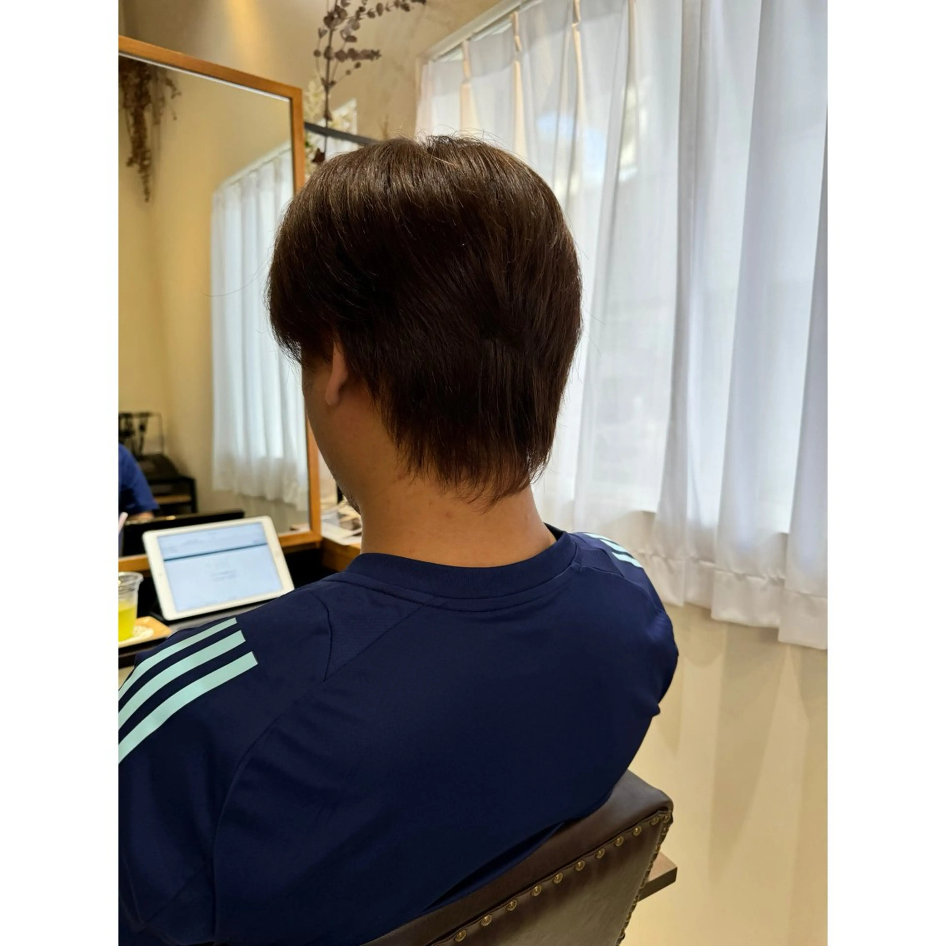 ショート カット ヘアカラー 喜友名洸季 anoneのヘアスタイル