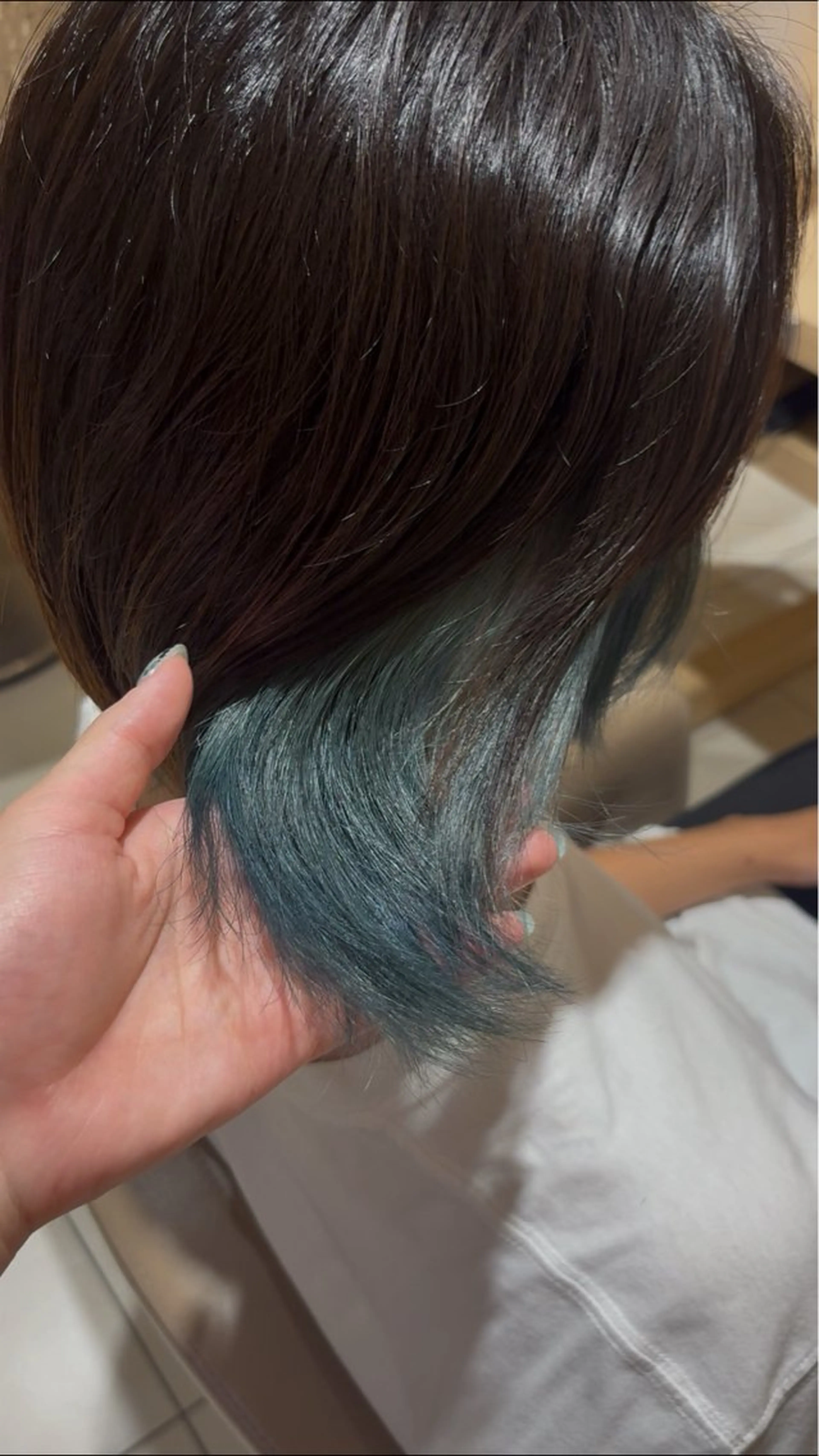 ミディアム 加藤 いくみのヘアスタイル