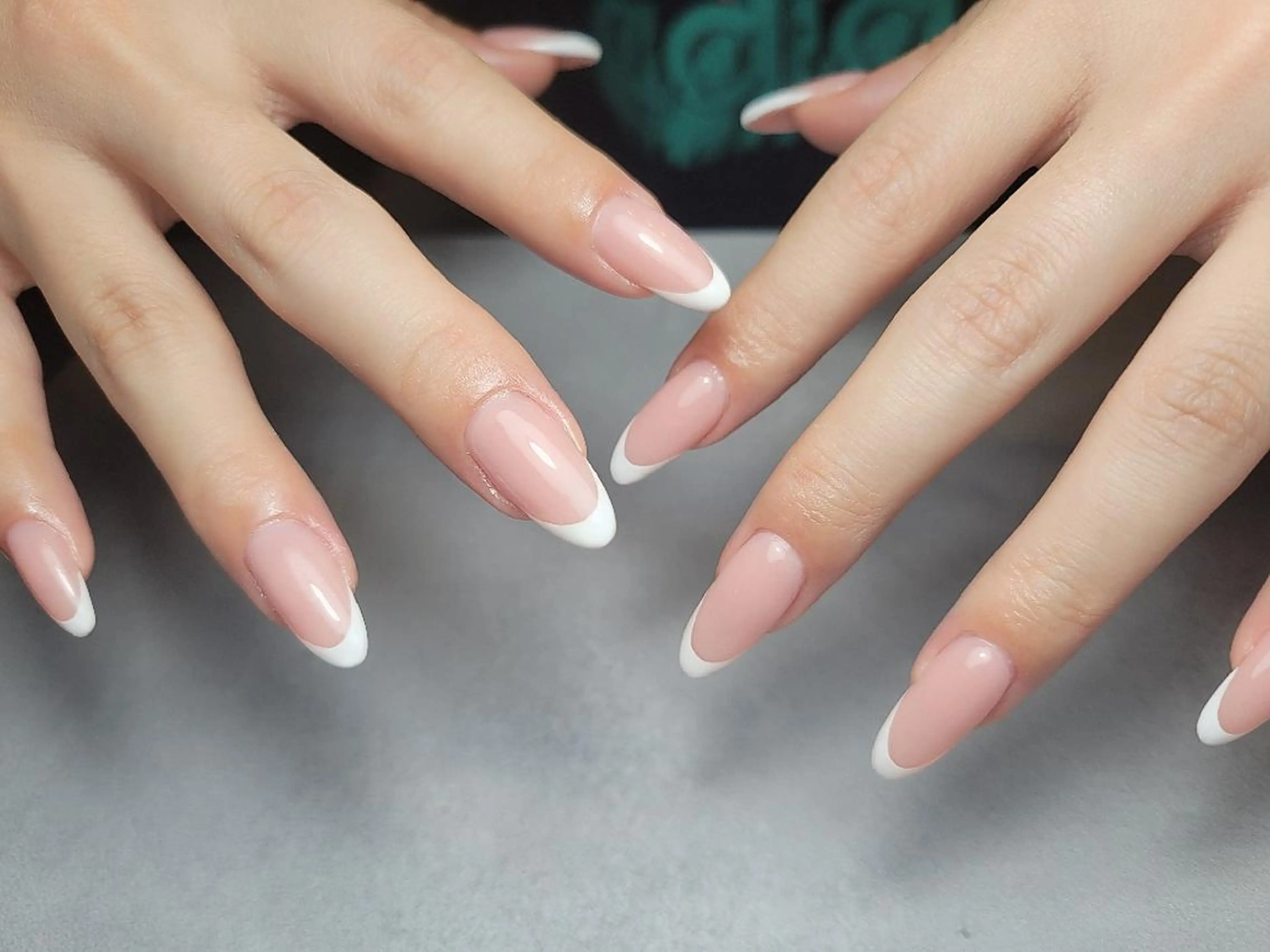 ネイル フレンチネイル スカルプネイル MU5-nail 金山ネイルサロンのネイルデザイン