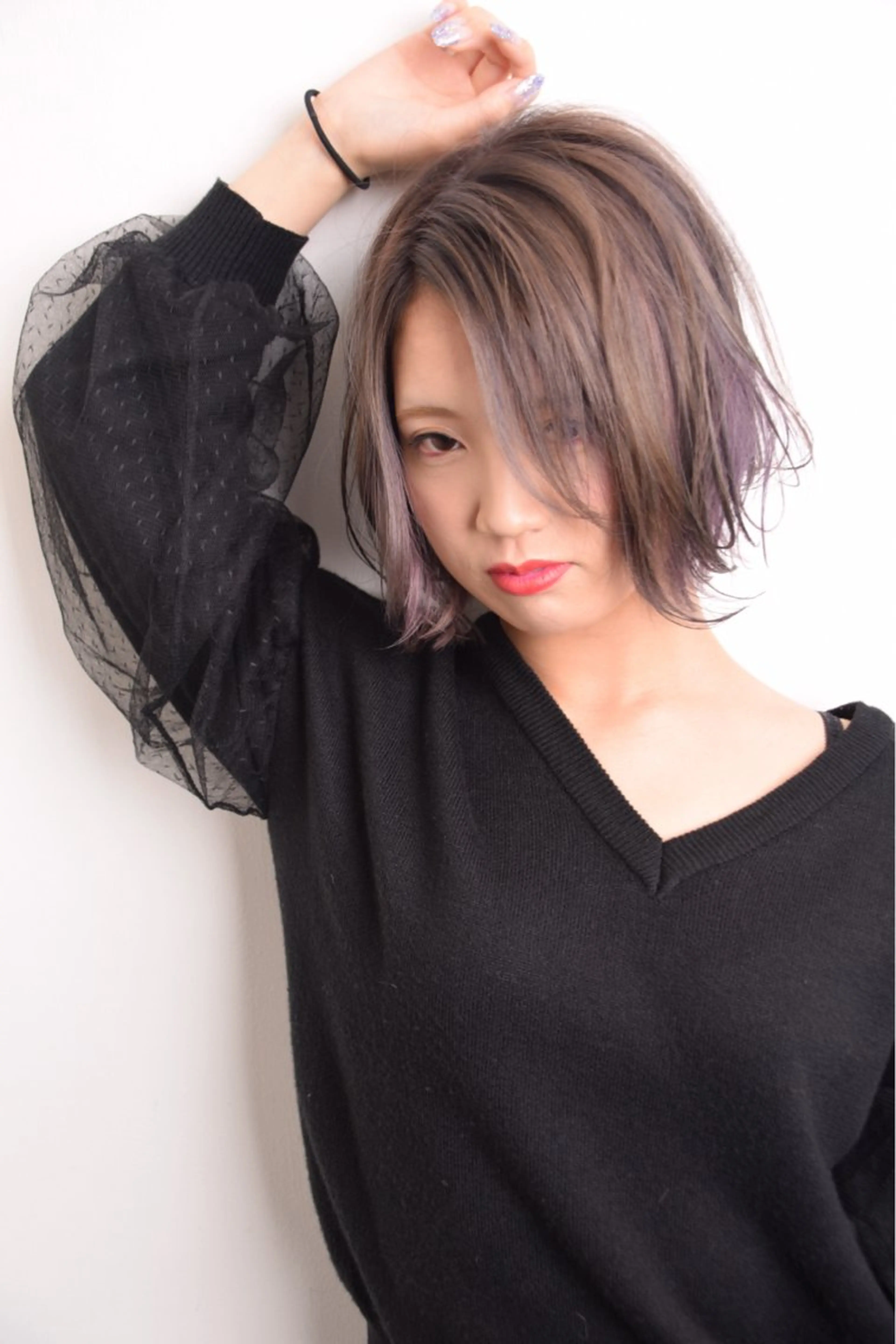 ヘアカラー + カットの写真