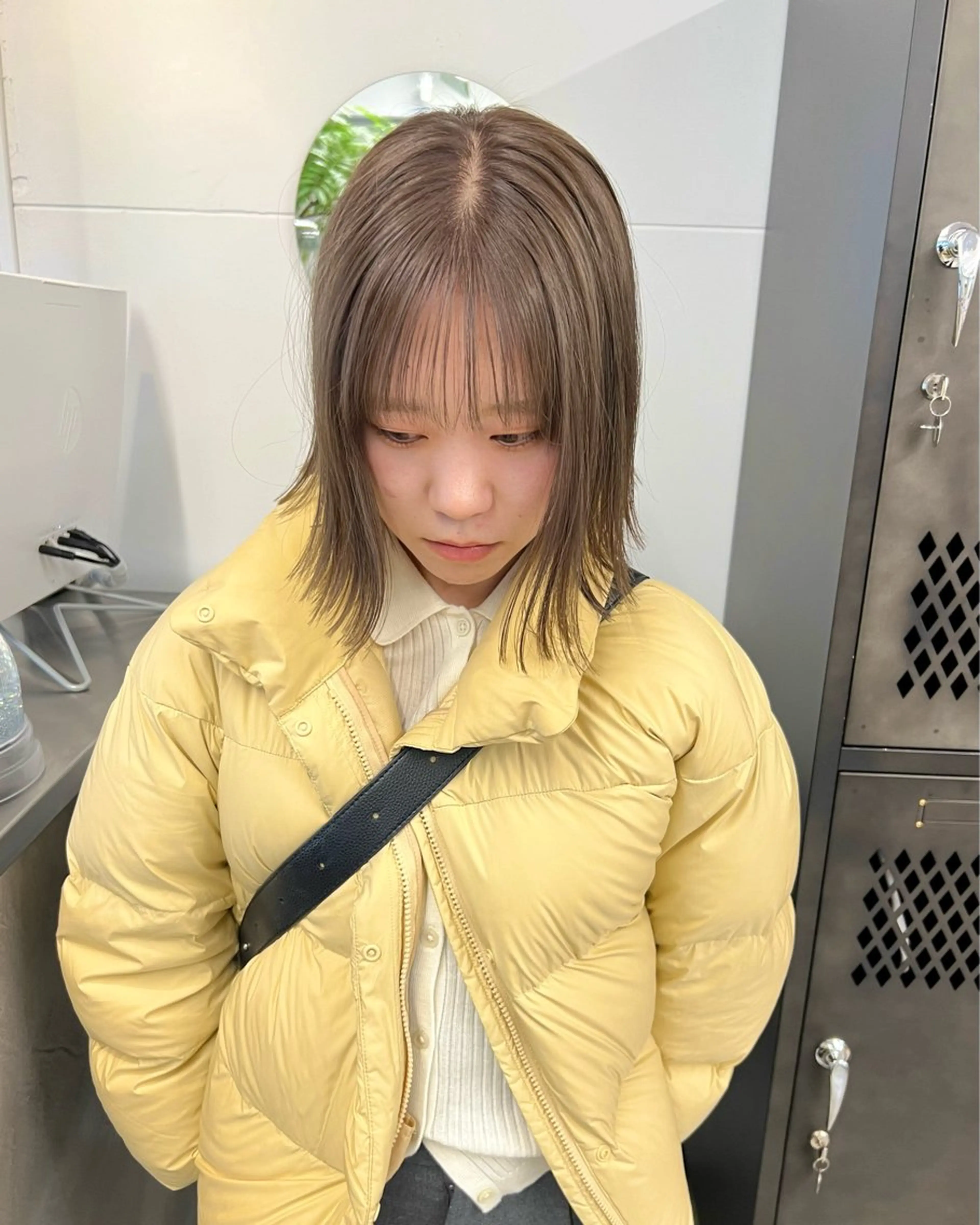 ミディアム カラー カット ヘアカラー トリートメント 樫原裕二 /柔らかいカラーのヘアスタイル