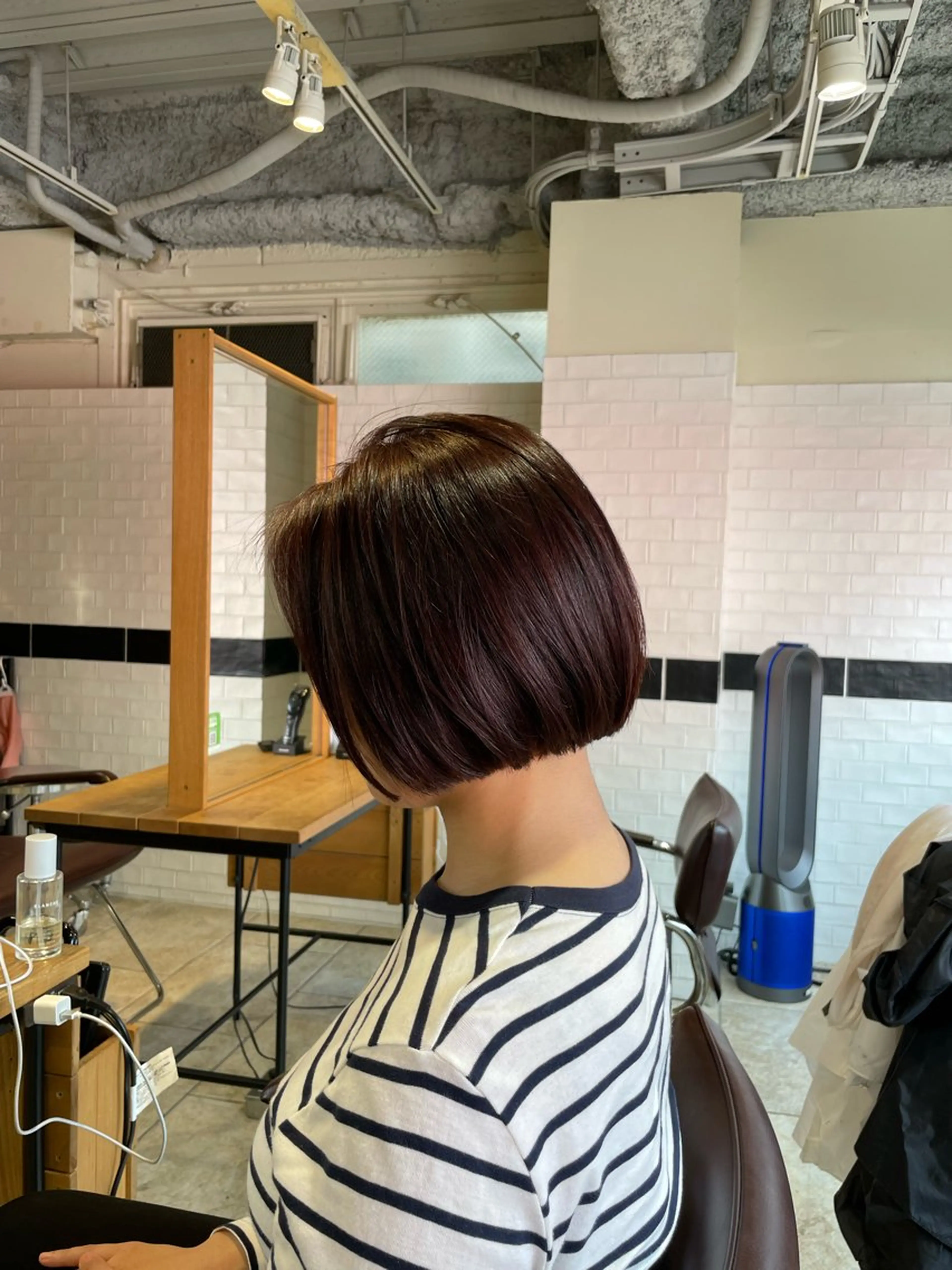 ショート カラー ボブ ショート・ボブ／ CHIEのヘアスタイル