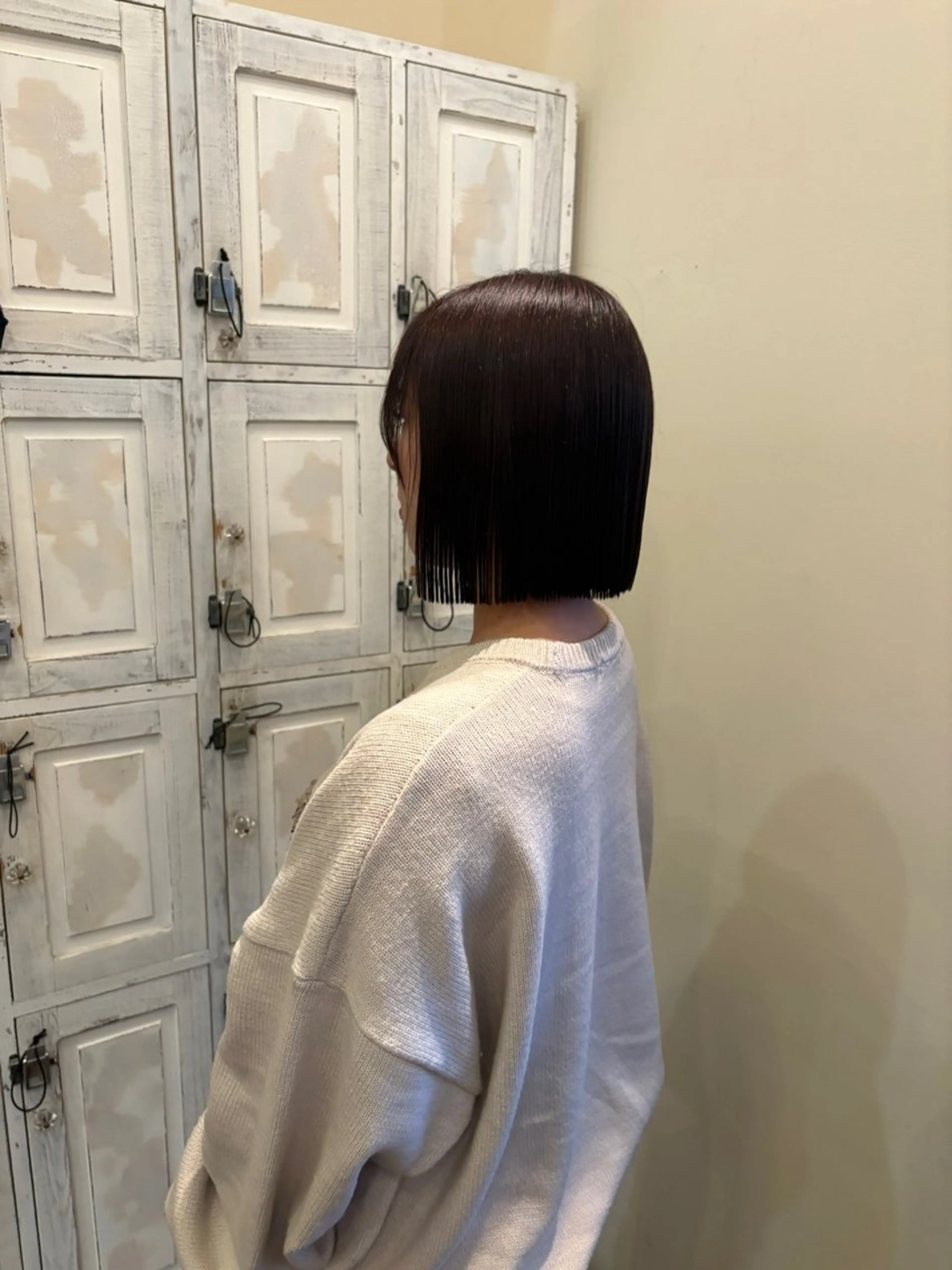 ショート 中村 潤菜のヘアスタイル