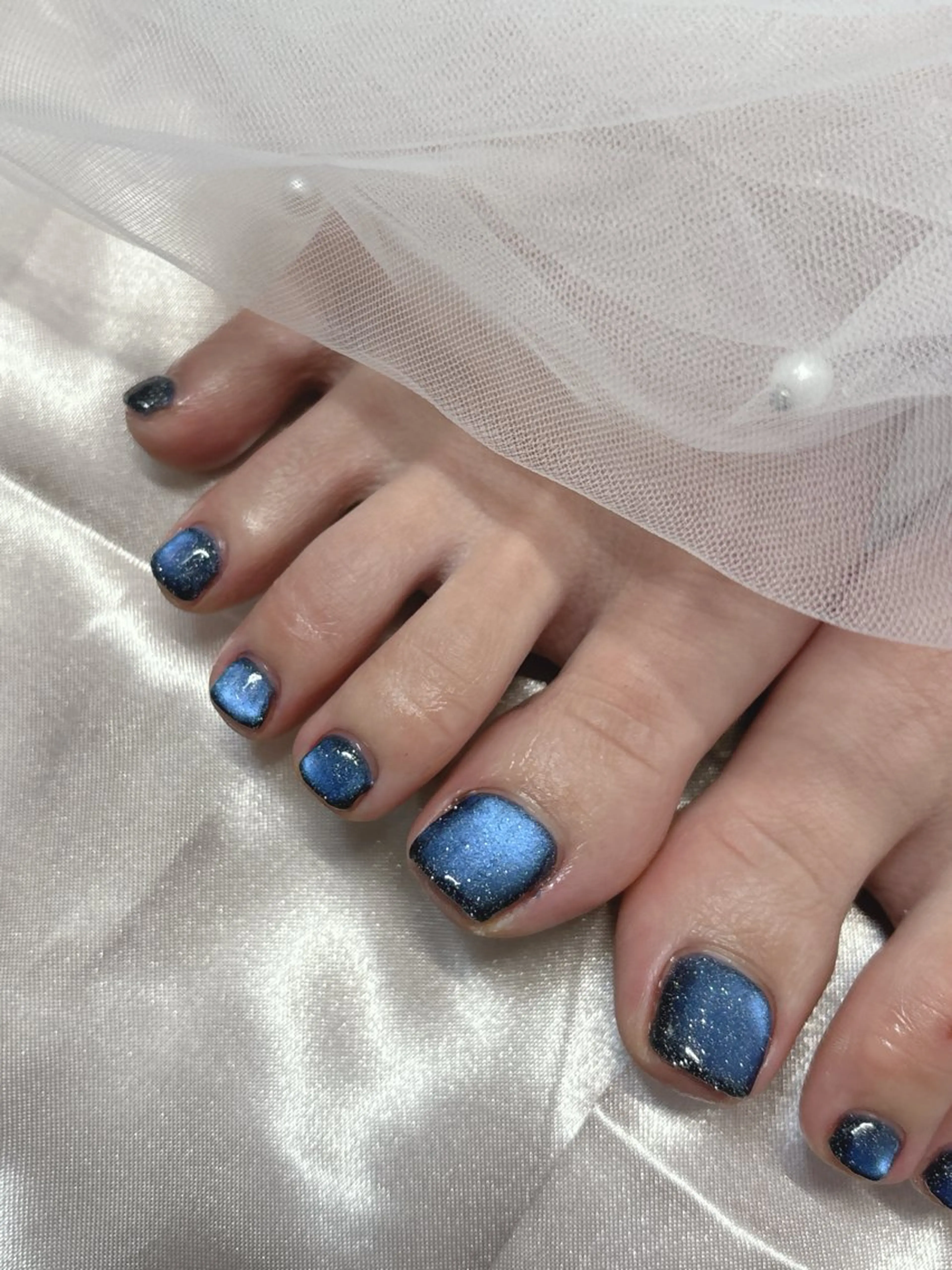 ネイル フットネイル ジェルネイル マグネットネイル フットネイル 認定講師/歴20年 パラジェル Growのネイルデザイン