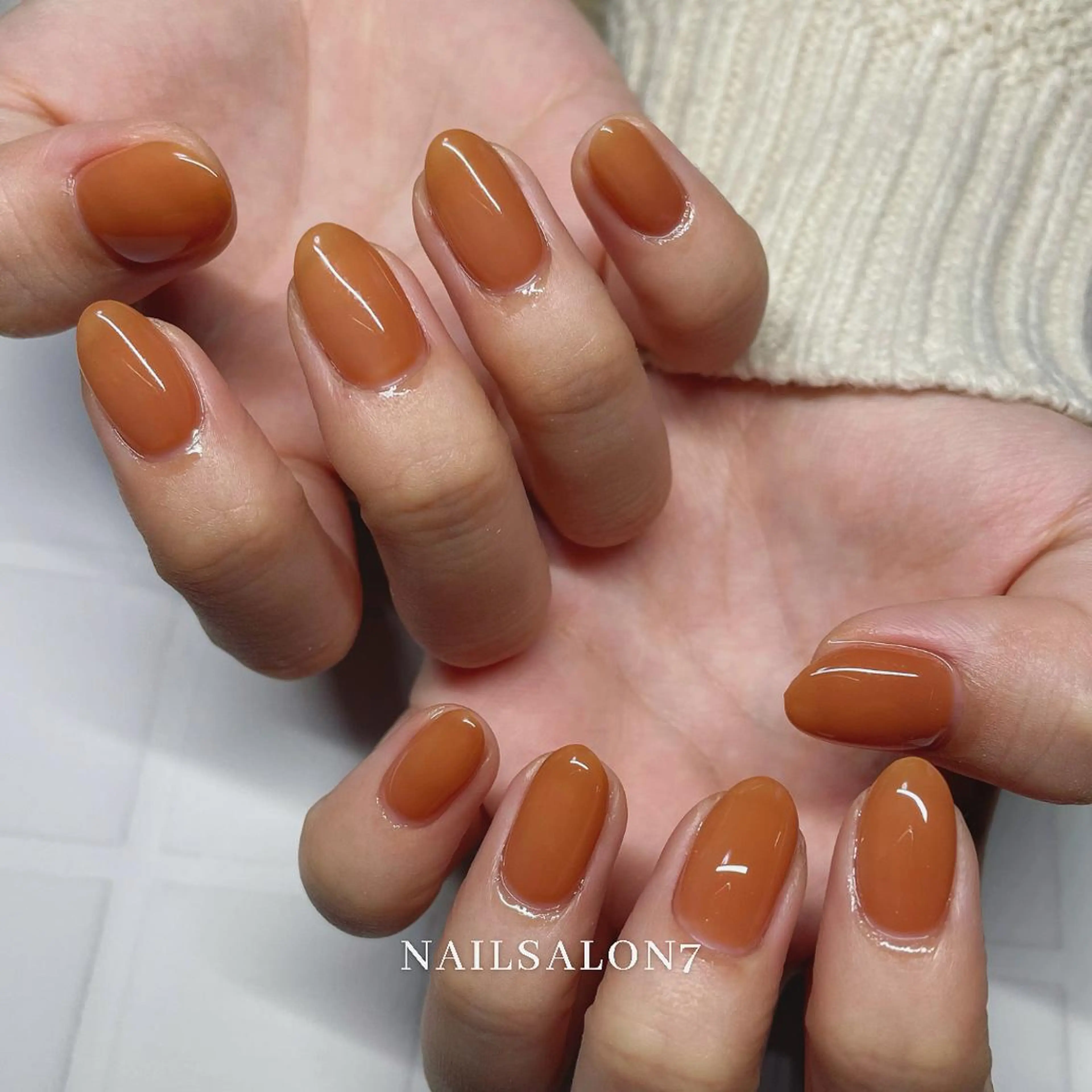 ネイル オフィスネイル ワンカラーネイル NAILSALON7所属・NAILSALON7 nanaのネイルデザイン