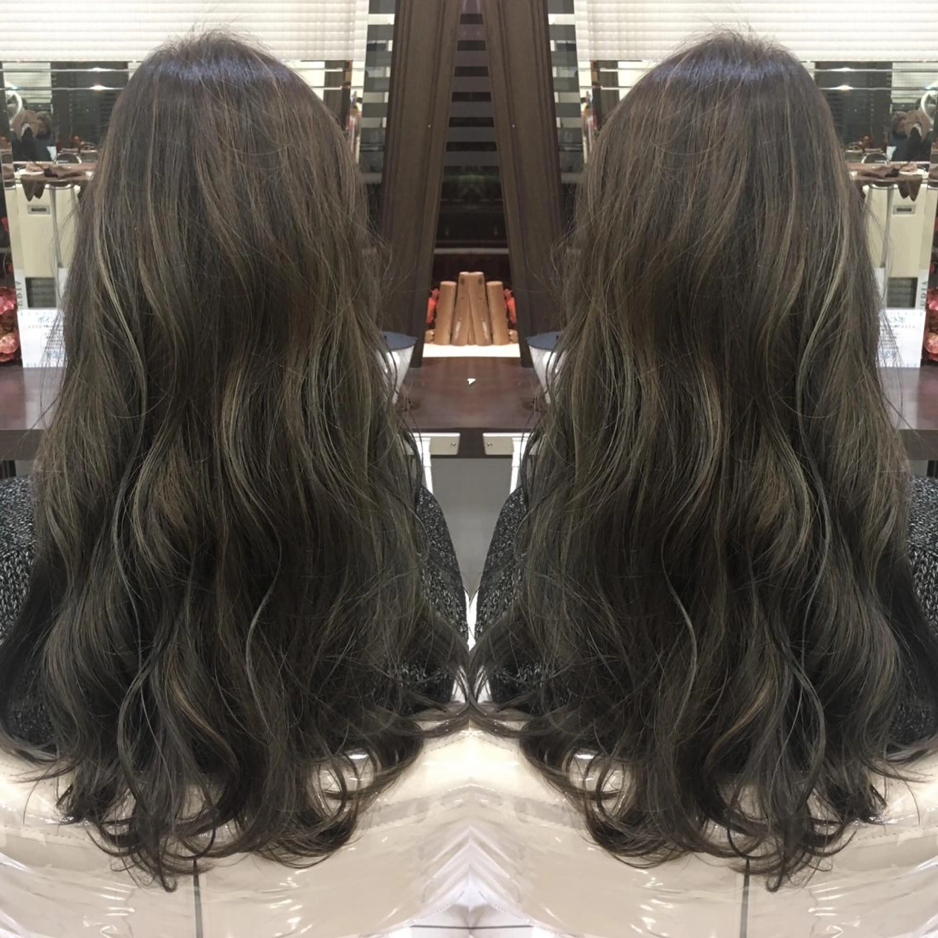 ロング カラー 寺内 紳悟のヘアスタイル