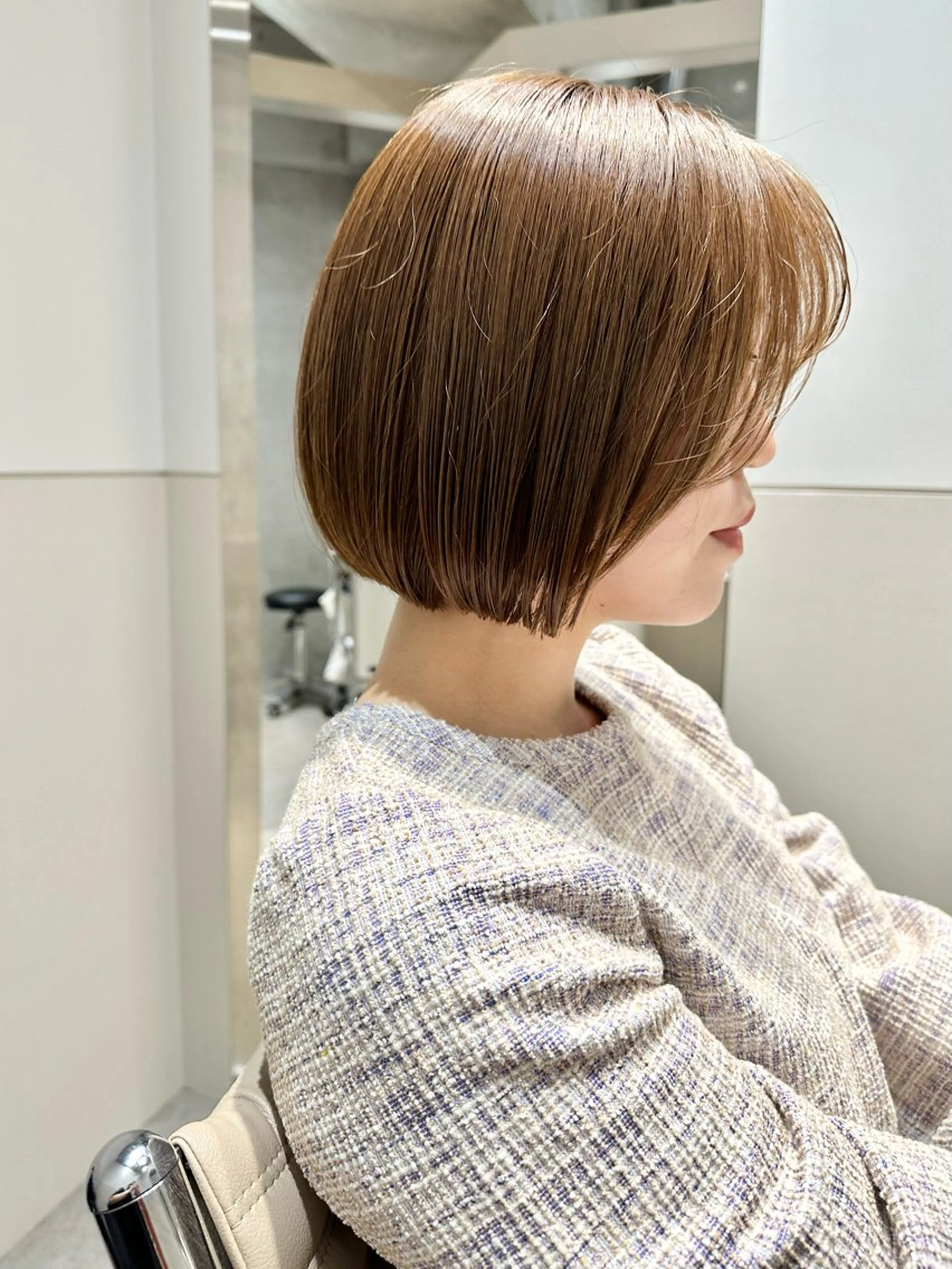 ショート カラー SALOWIN恵比寿店所属・TSUGUMI🕊️ ショートカット、ボブのヘアスタイル