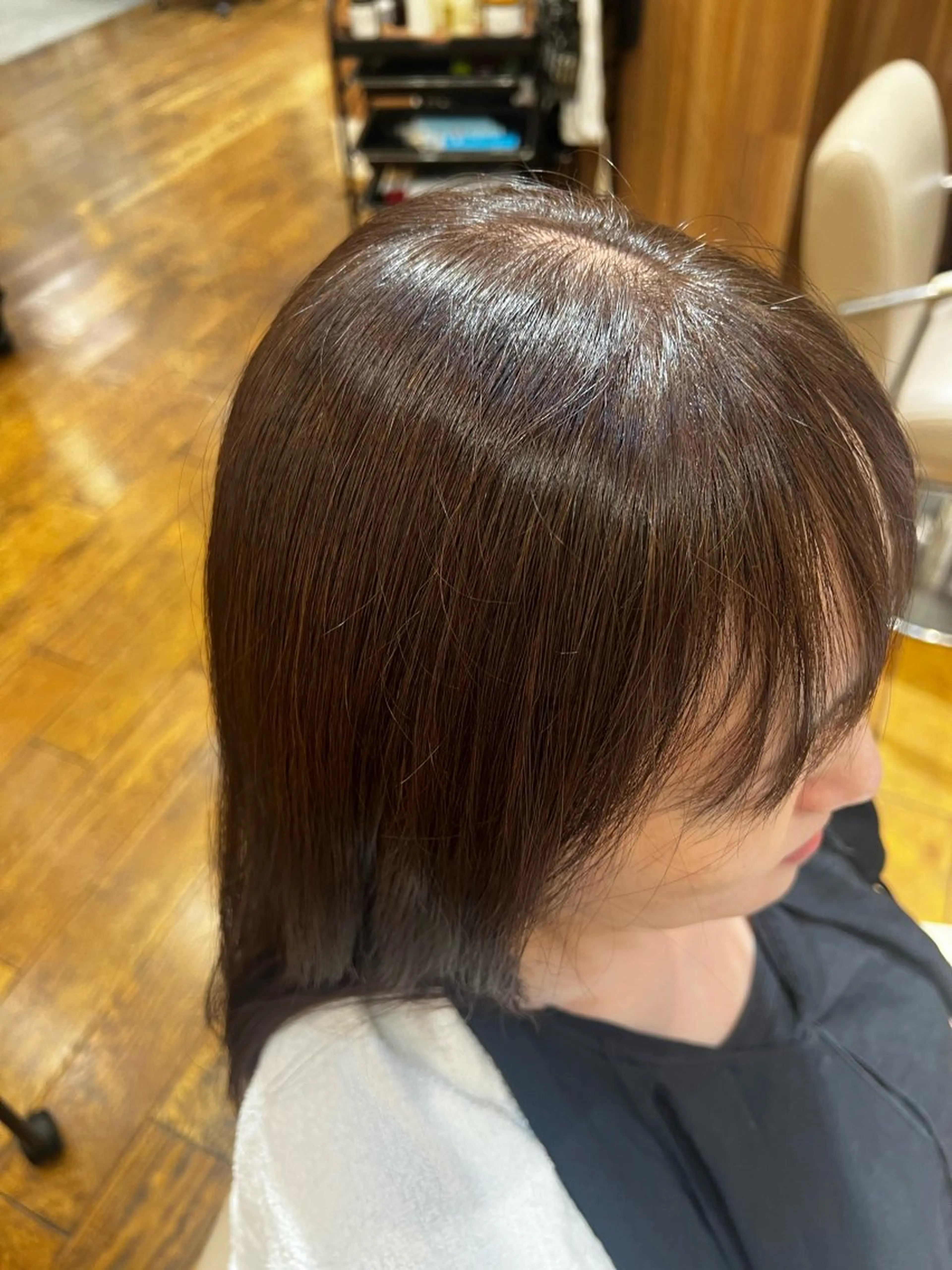 カラー トーンアップ🦢 ユメのヘアスタイル