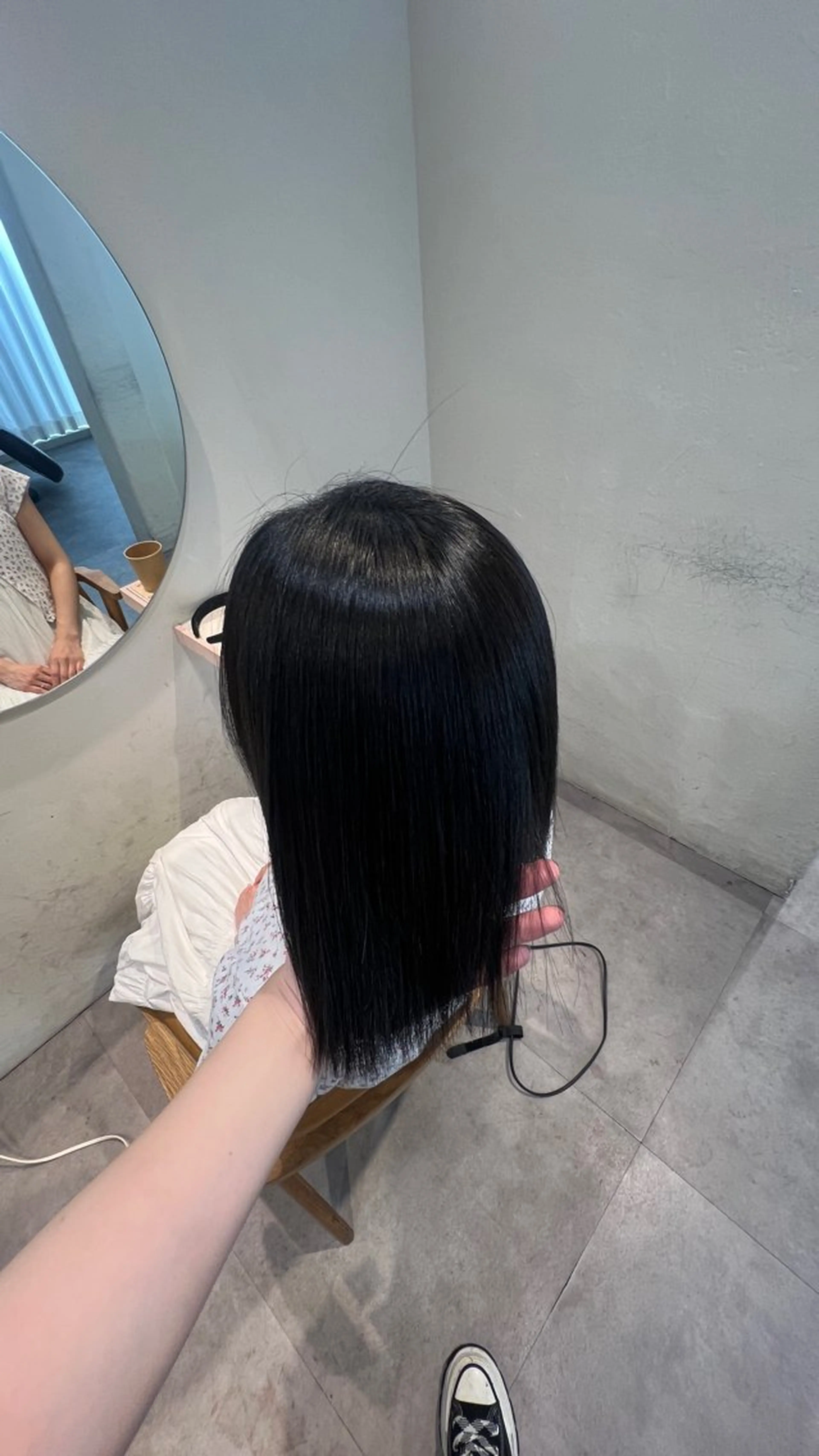 カラー ヘアカラー トリートメント Tomoka モデル募集中のヘアスタイル