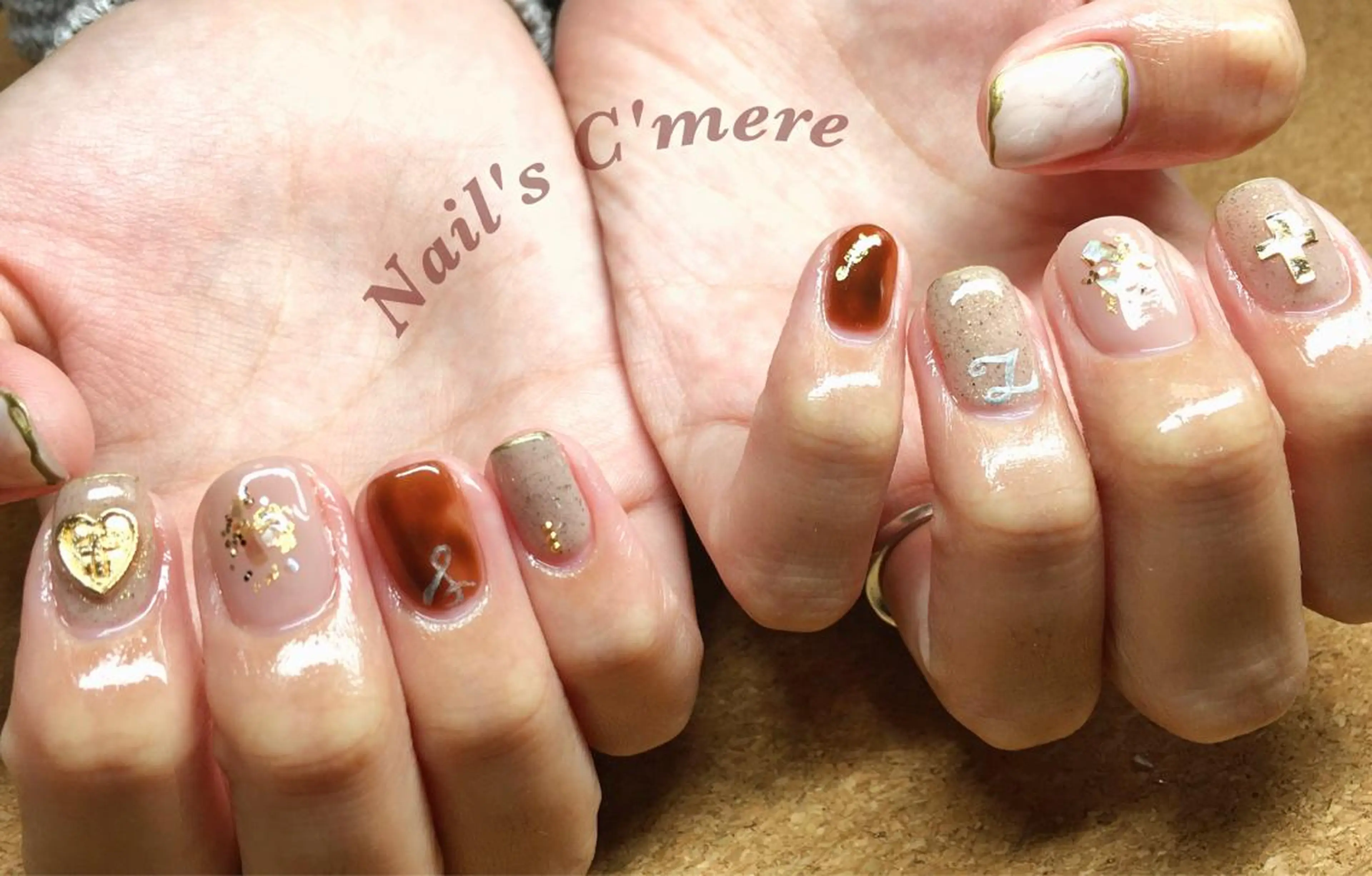 ネイル 持ち込み C'mere nailsのネイルデザイン