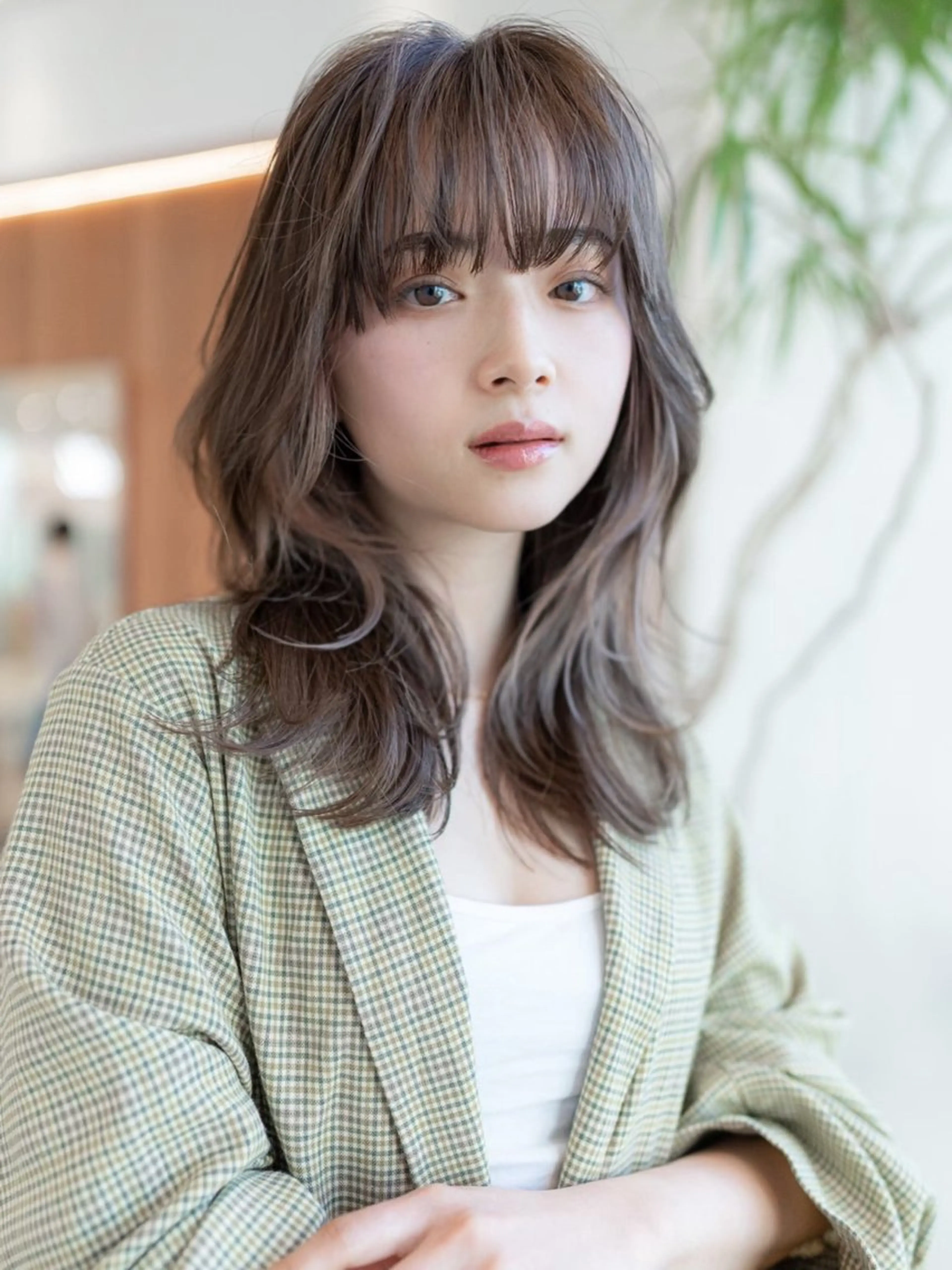 セミロング メンズヘア/渋谷 /シースルーマッシュのヘアスタイル