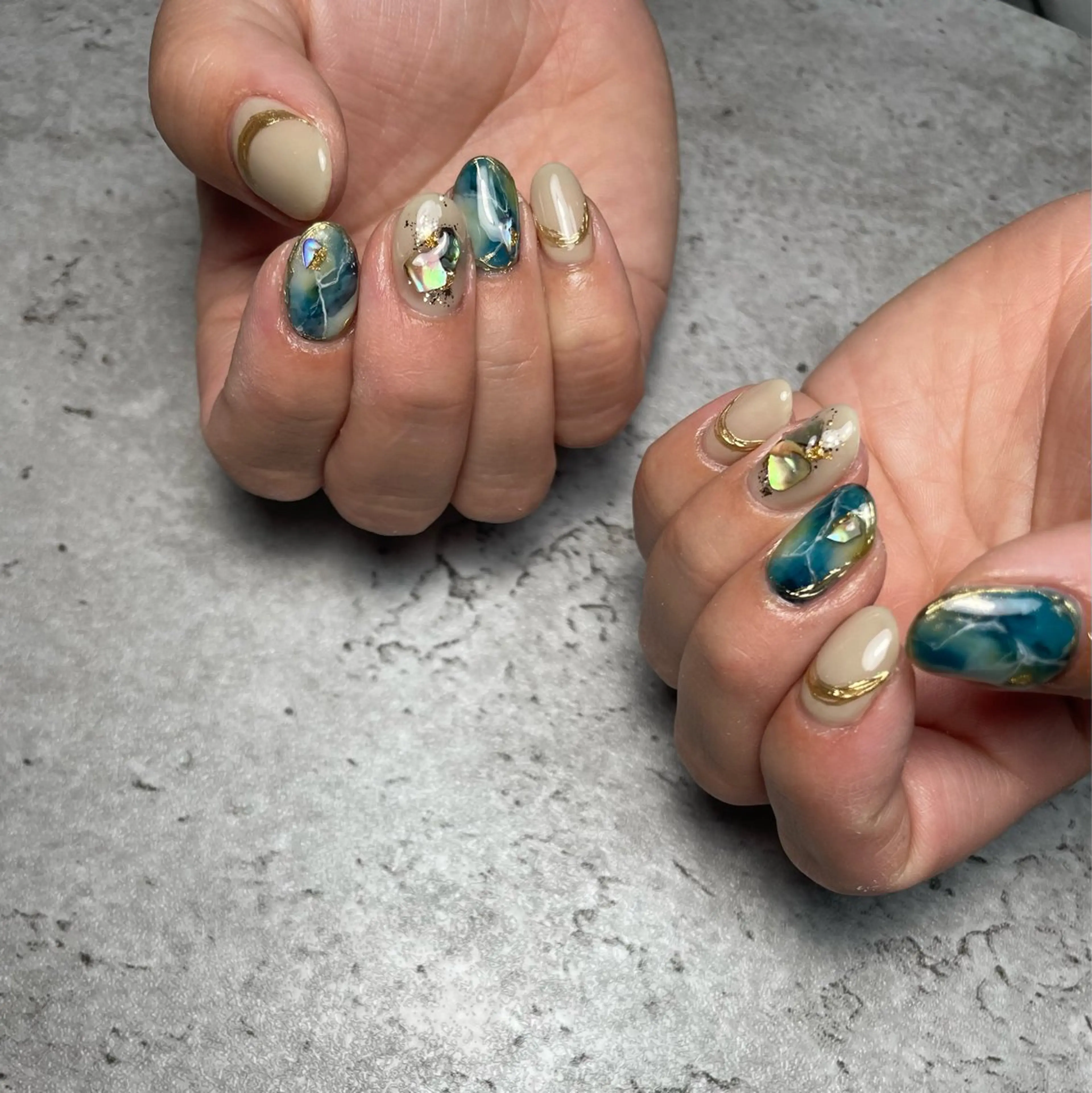 ネイル ハンドネイル muua. nailashのネイルデザイン