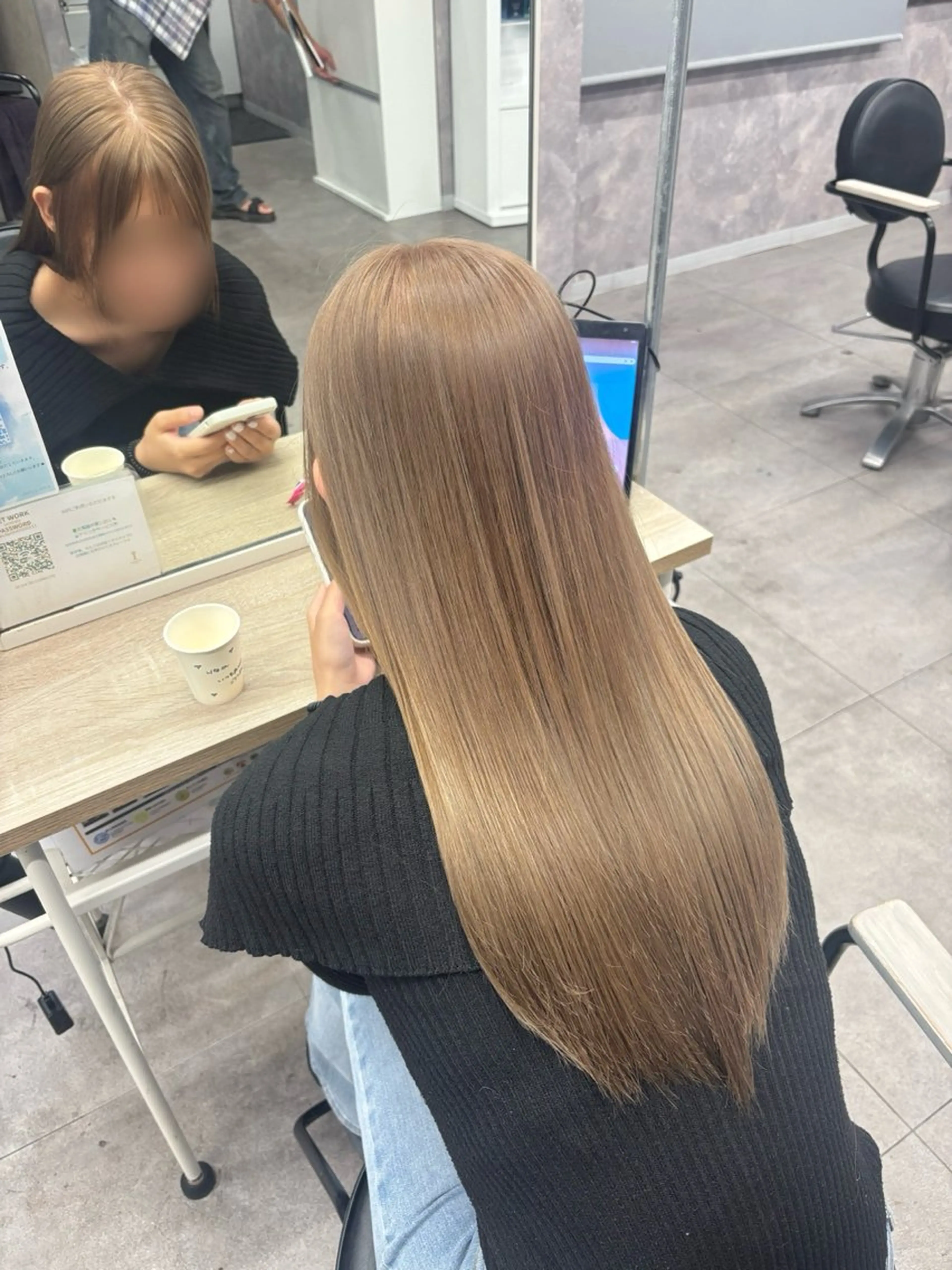 ロング ヘアカラー Riko🐰💗／ モテ艶髪《本厚木》のヘアスタイル