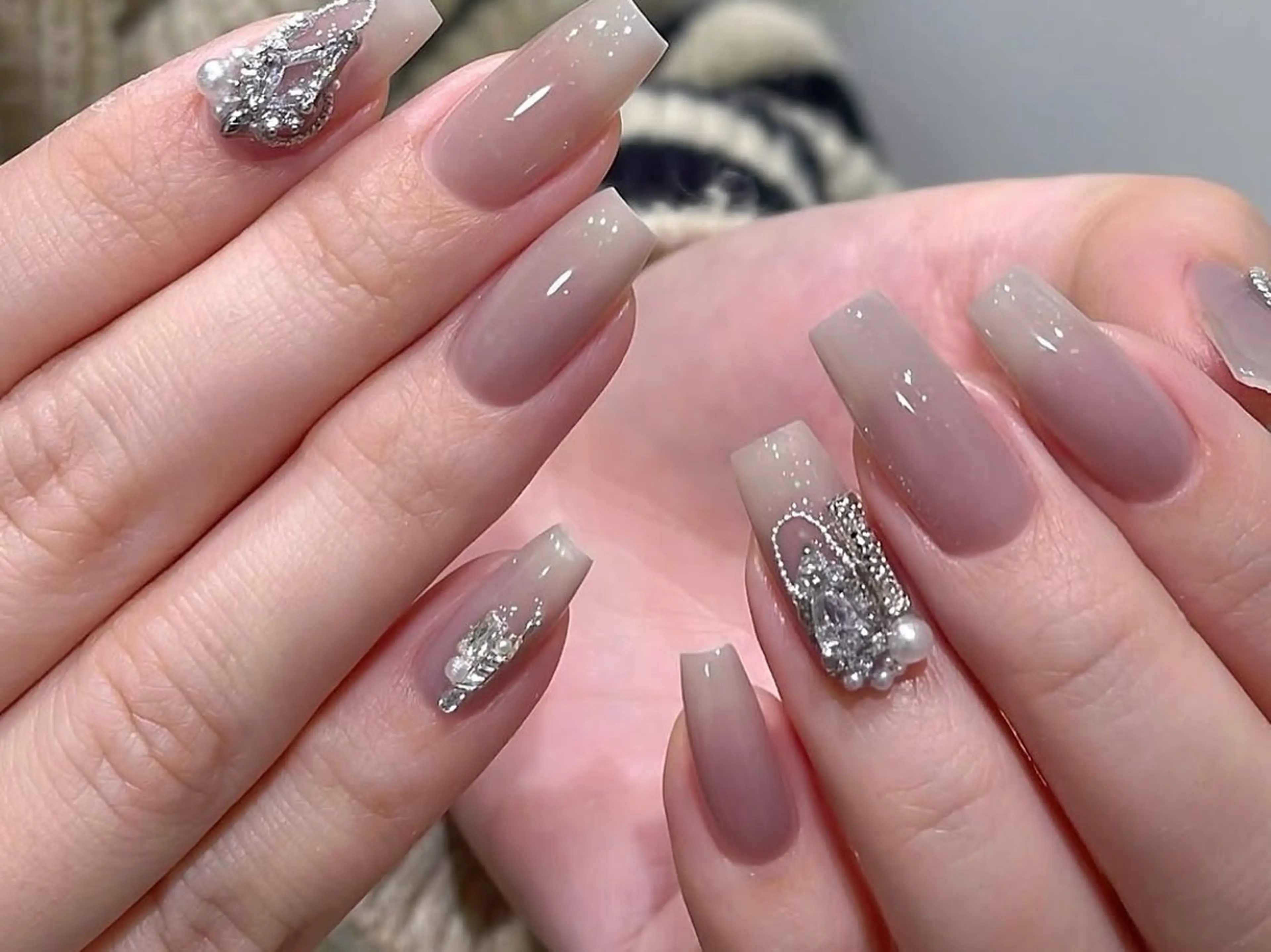 ネイル 長さ出し フットネイル フレンチネイル ジェルネイル 韓国ネイル ハンドネイル ハンドケア Nova Nail Nambaのネイルデザイン