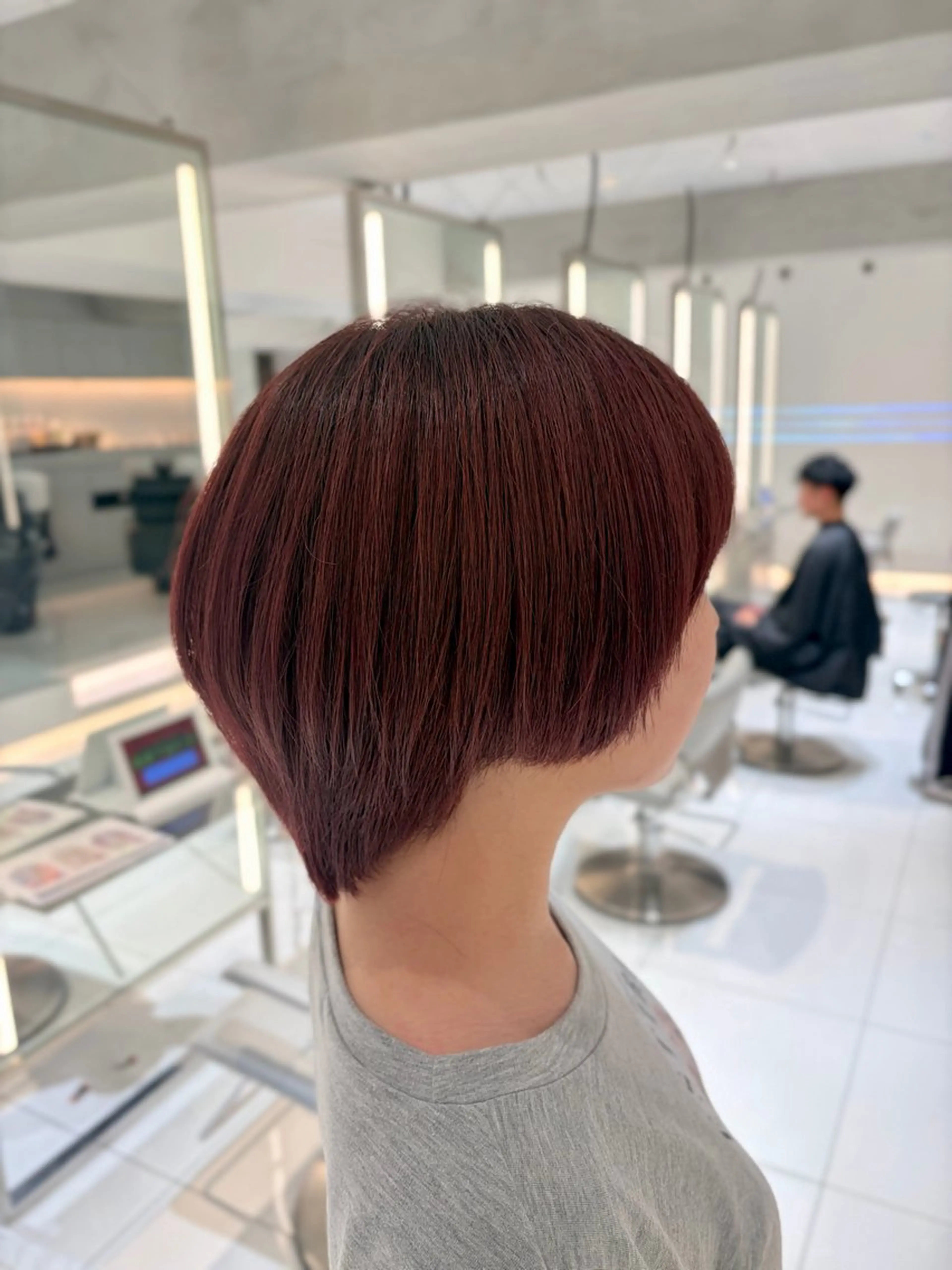 ショート カラー ヘアアレンジ .⋆⟡💖 Marin💖⟡⋆.のヘアスタイル