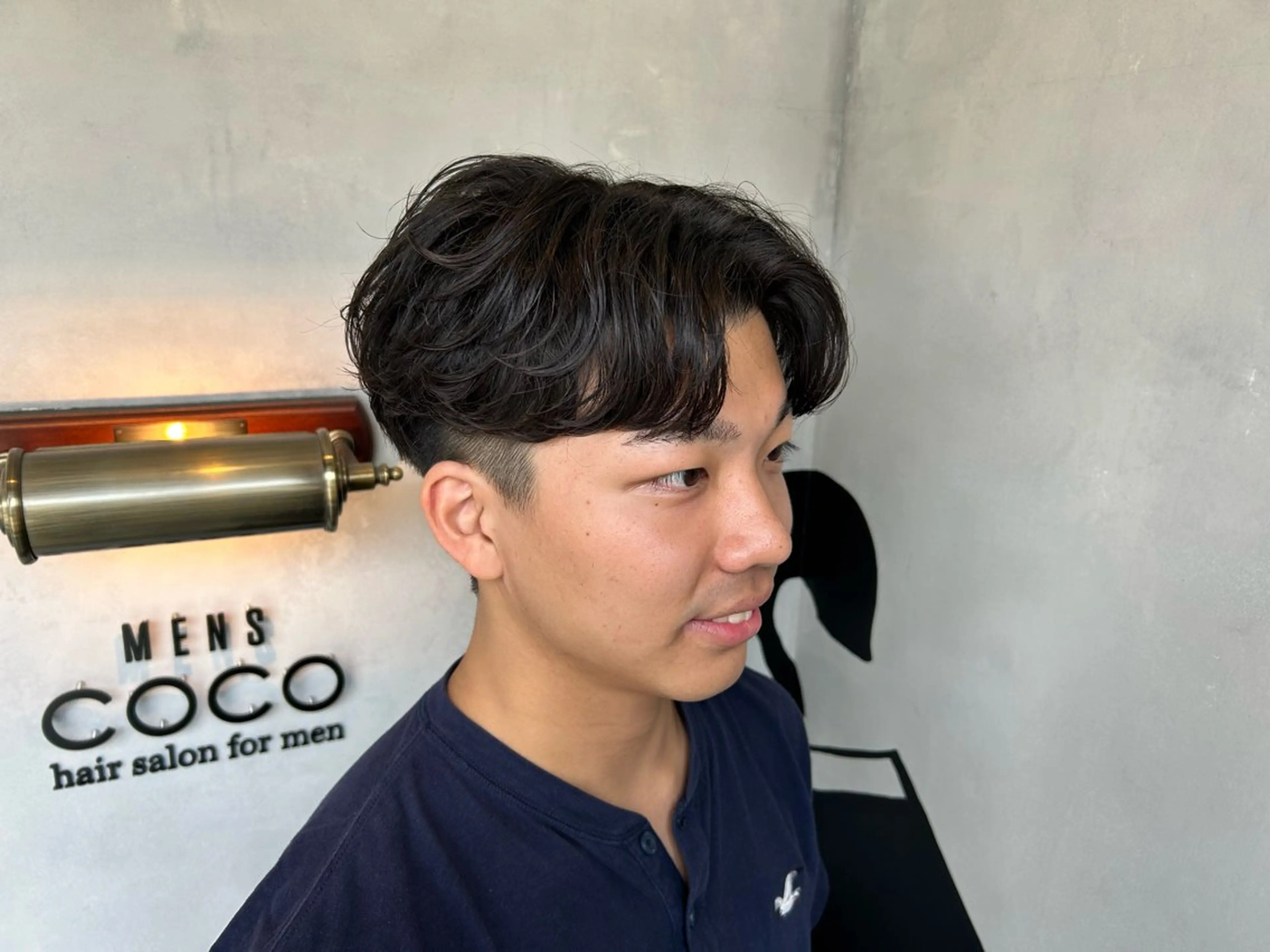 ショート パーマ メンズ カット パーマ トリートメント 🔥メンズ特化🔥 塩拓巳のヘアスタイル