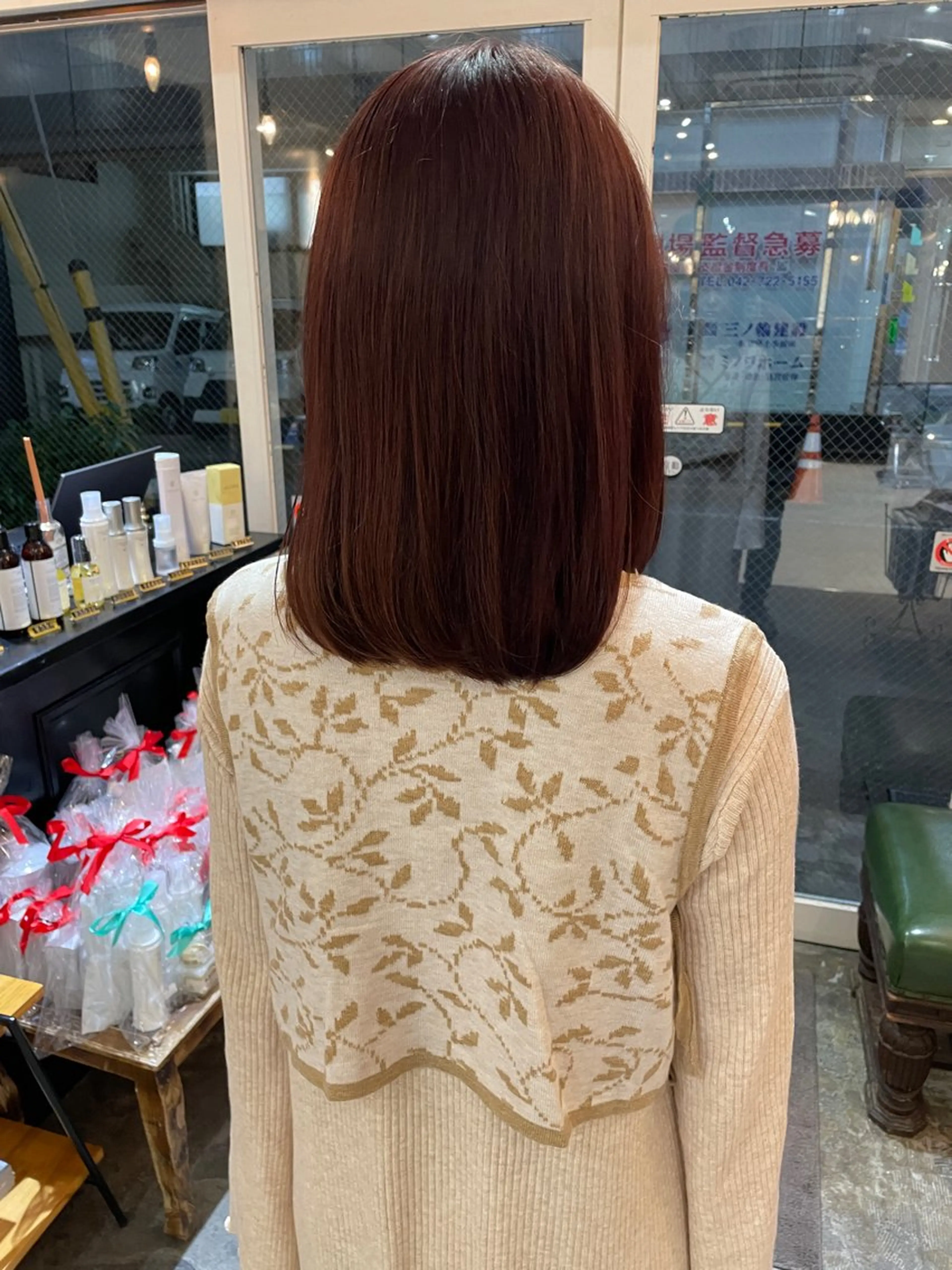 ミディアム カラー green登戸所属・🔹ハイトーン🔹 GINJIのヘアスタイル