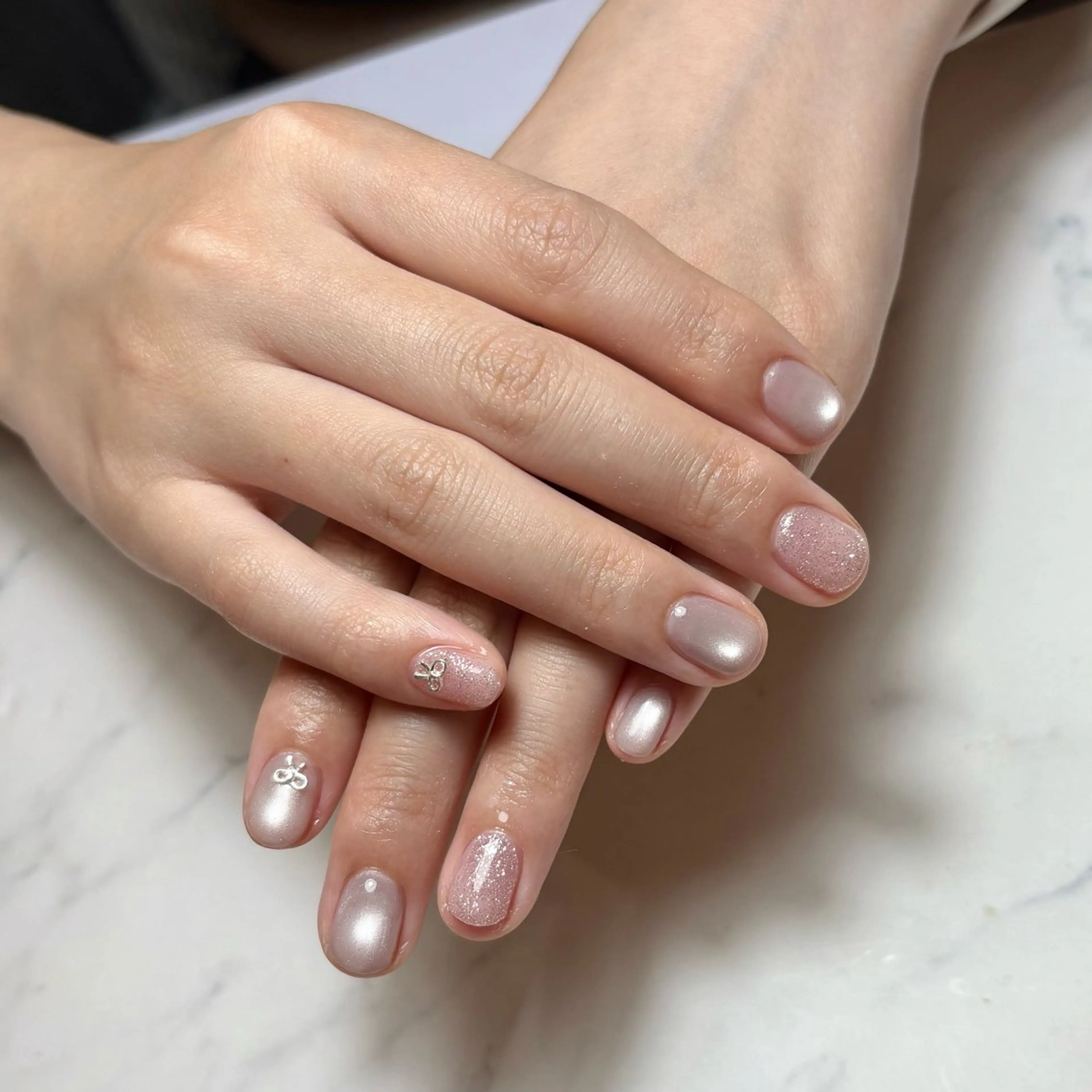 ネイル フラッシュネイル nailsalon 結所属・💫 さりのネイルデザイン