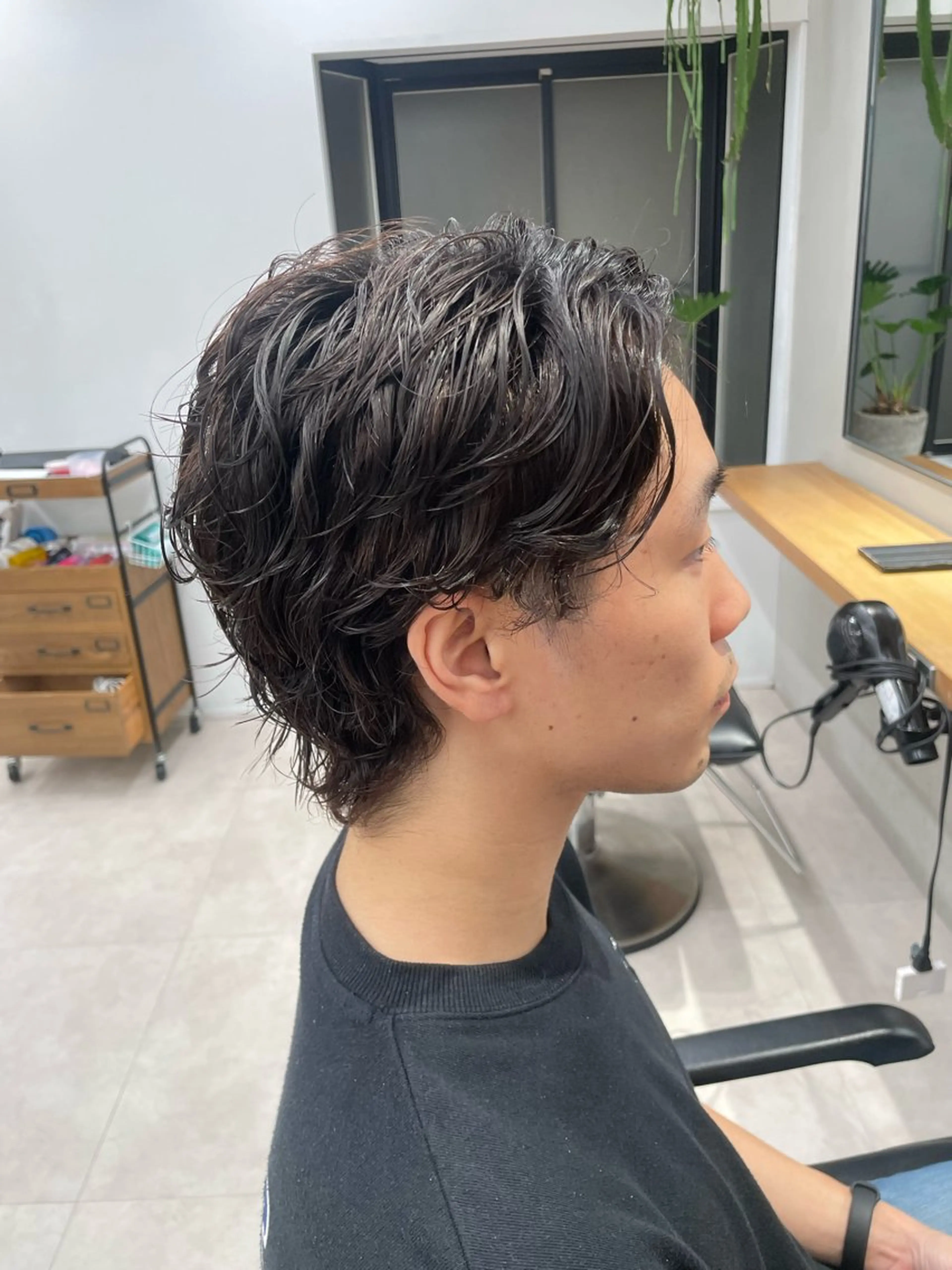 パーマ メンズ メンズパーマ パーマ lomalia suwaのヘアスタイル