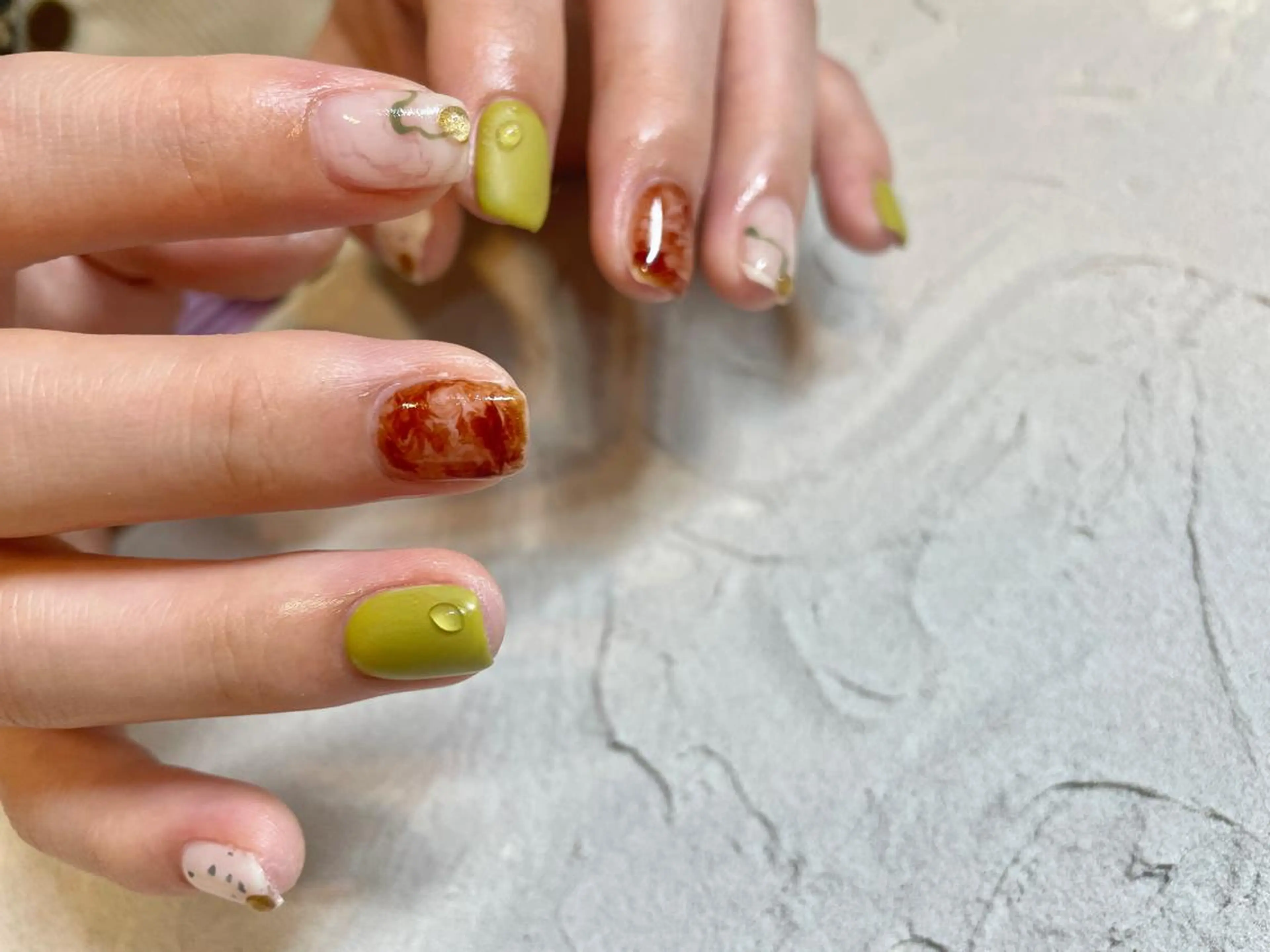ネイル ハンドネイル MARUNAIL Misakiのネイルデザイン