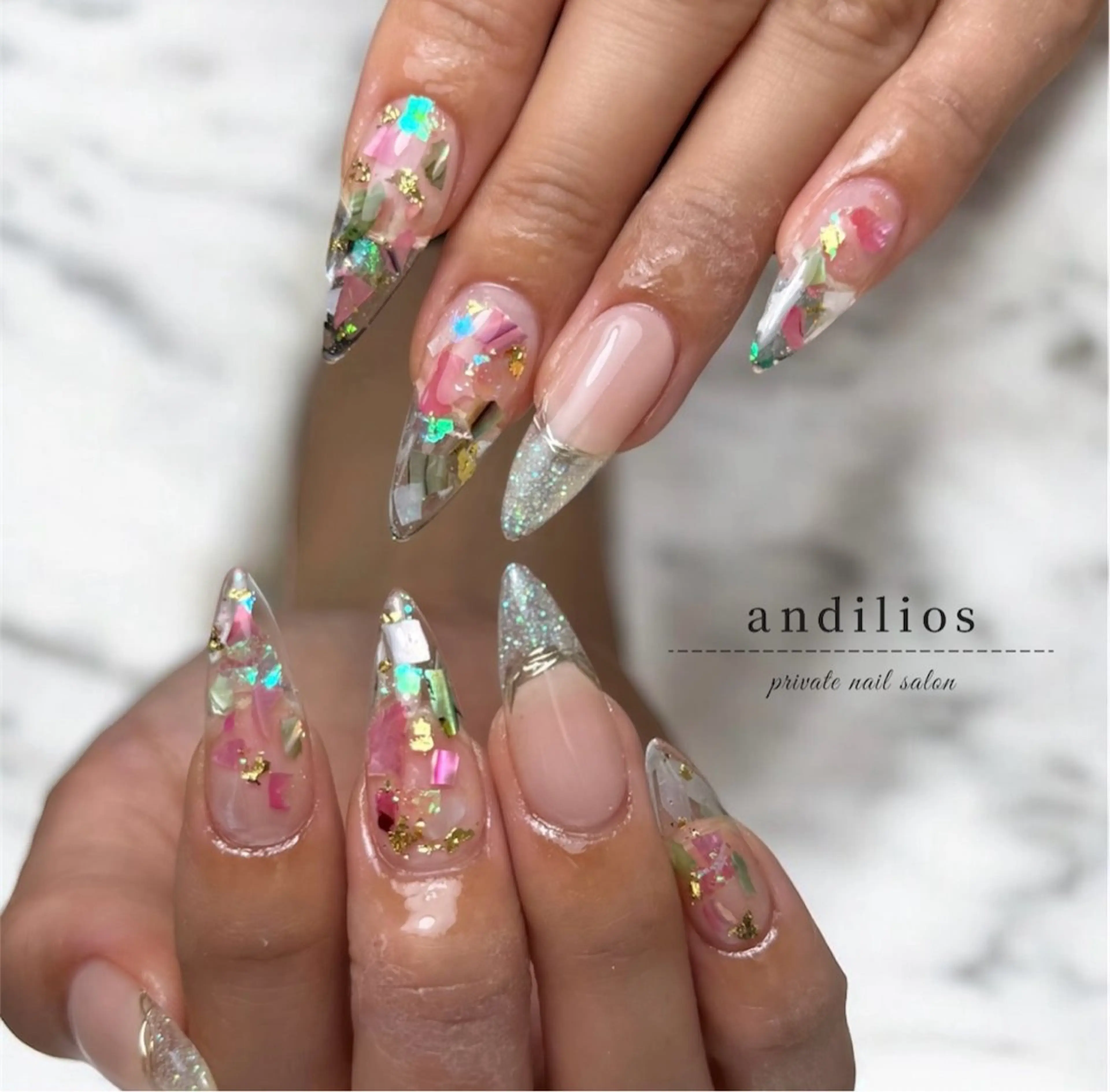 ネイル ハンドネイル andilios / private nail salon所属・andilios / shioriのネイルデザイン