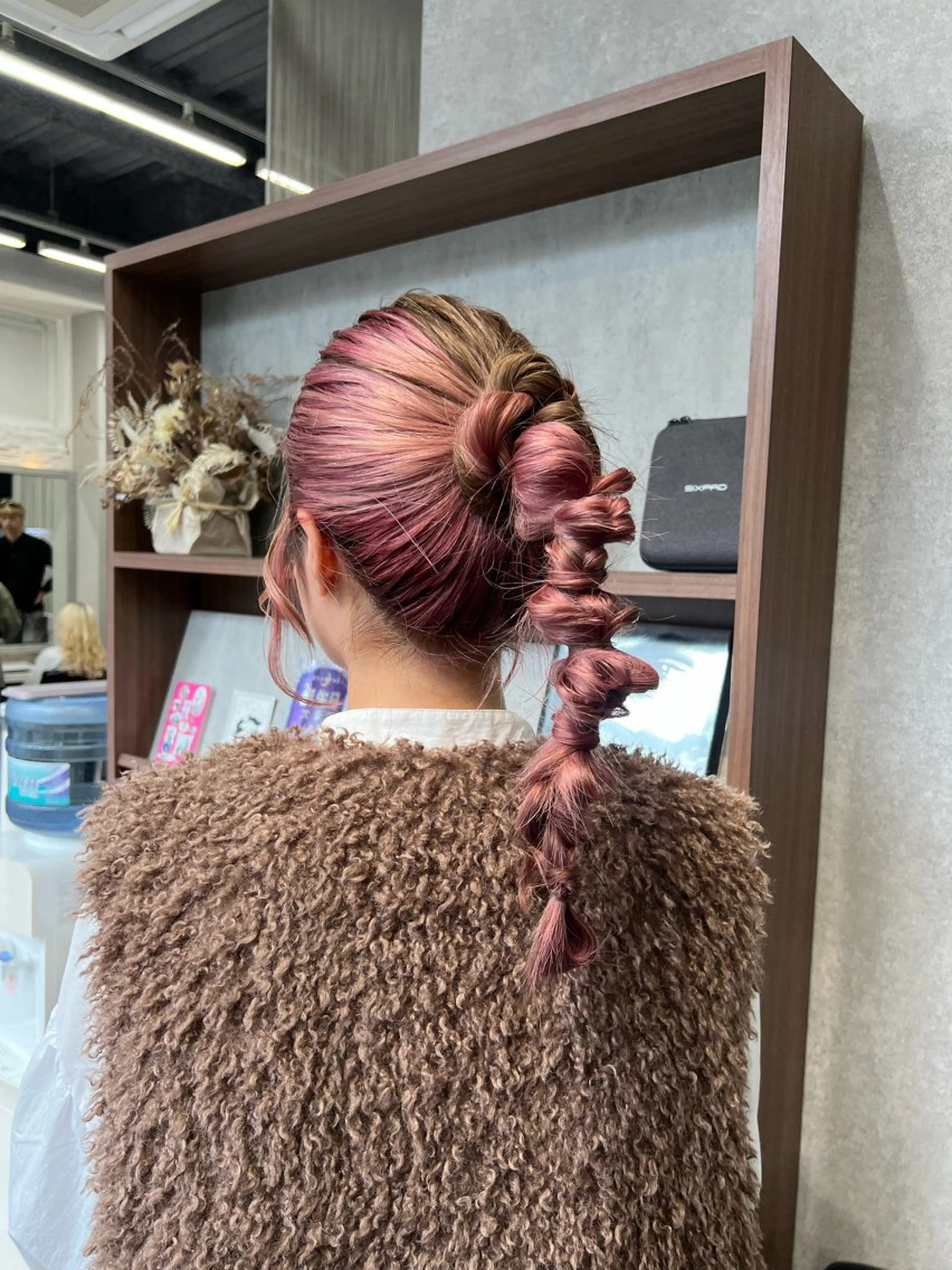 ロング カラー ヘアアレンジ デザインカラー 福岡ヘアセット/ 髪質改善/ayaneのヘアスタイル