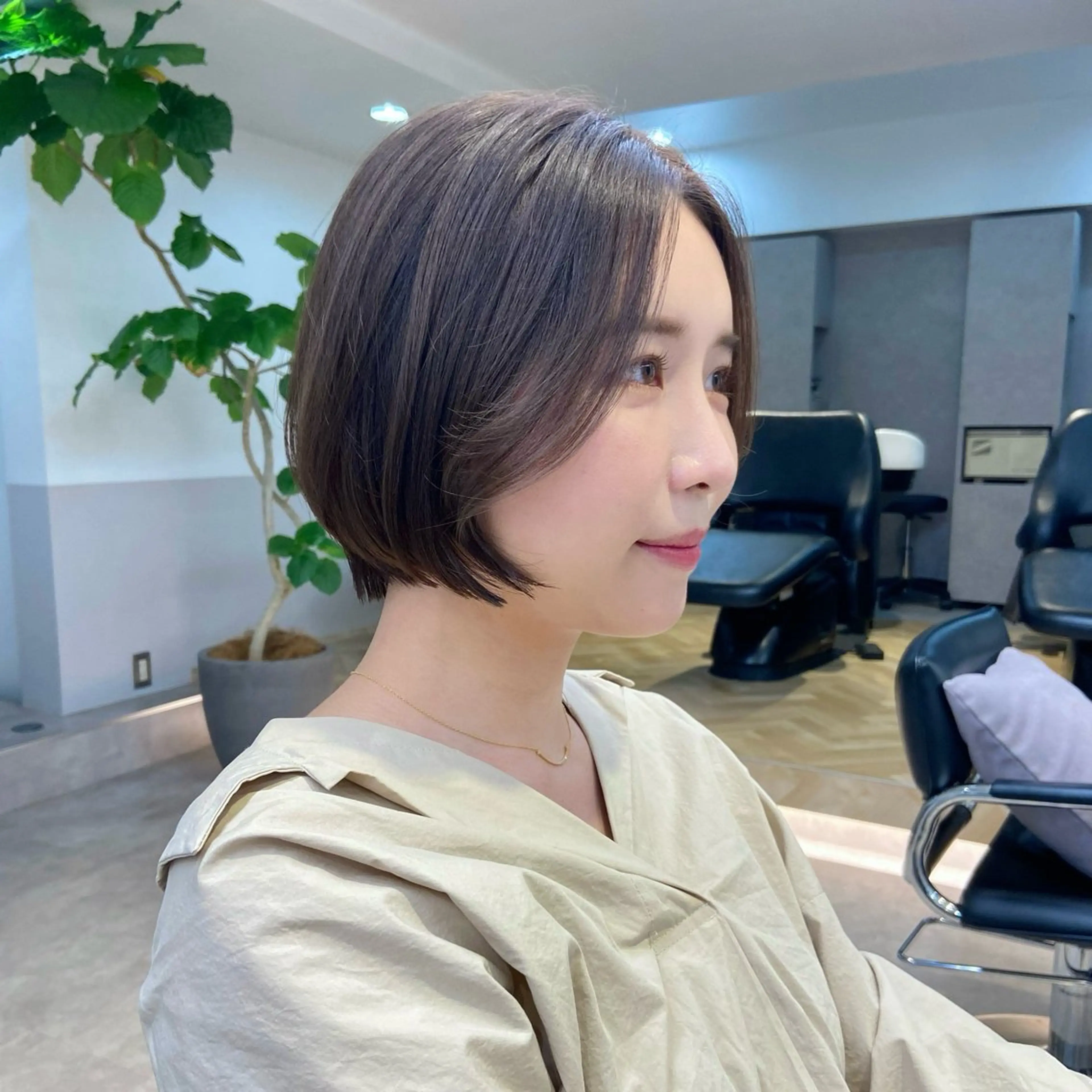 ショート ショートボブ ボブ ショートヘア あいこ/レイヤー カット🌷銀座のヘアスタイル