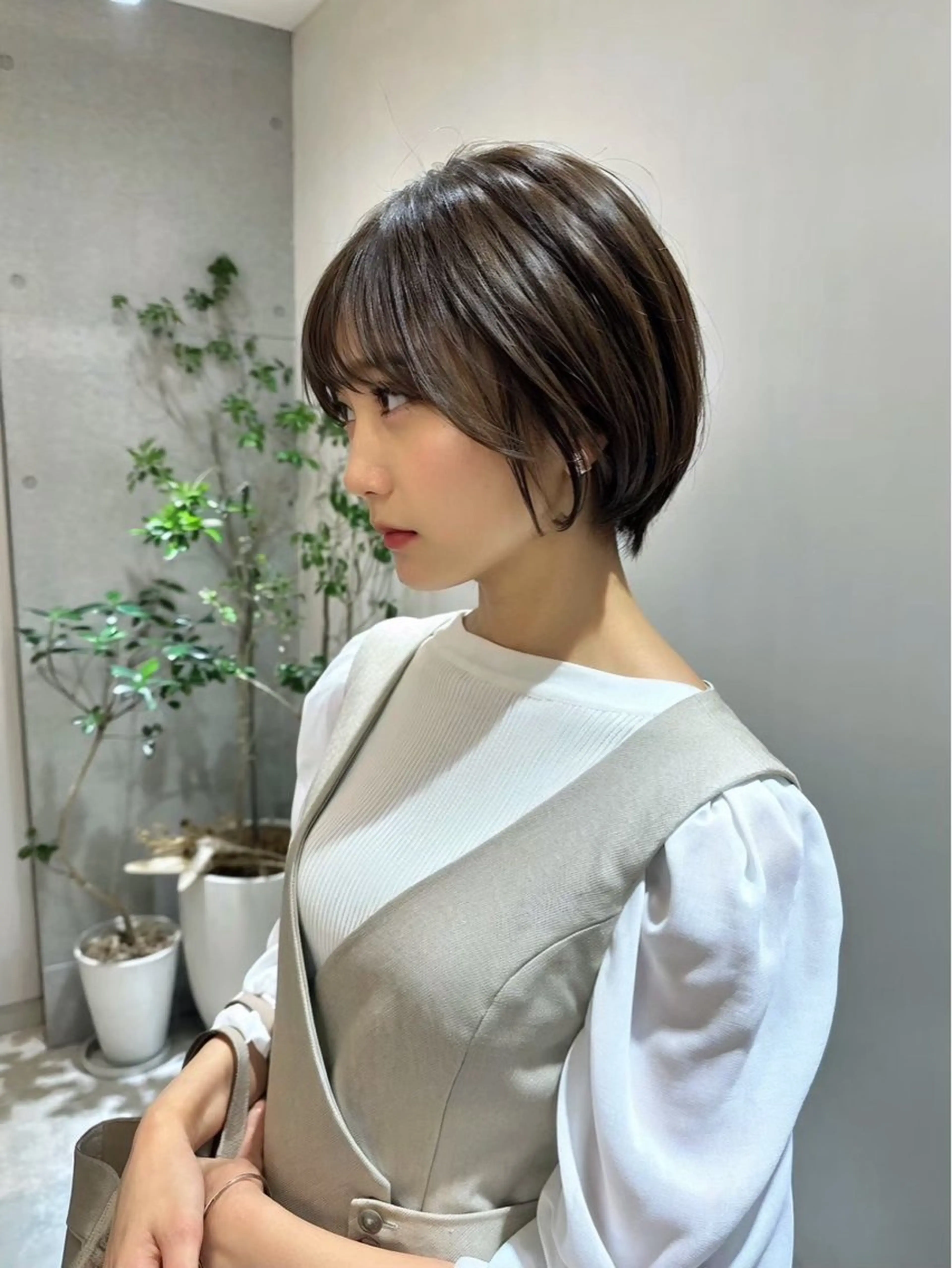 ショート sand 池袋所属・sand🎀 似合わせカット♡桃花のヘアスタイル