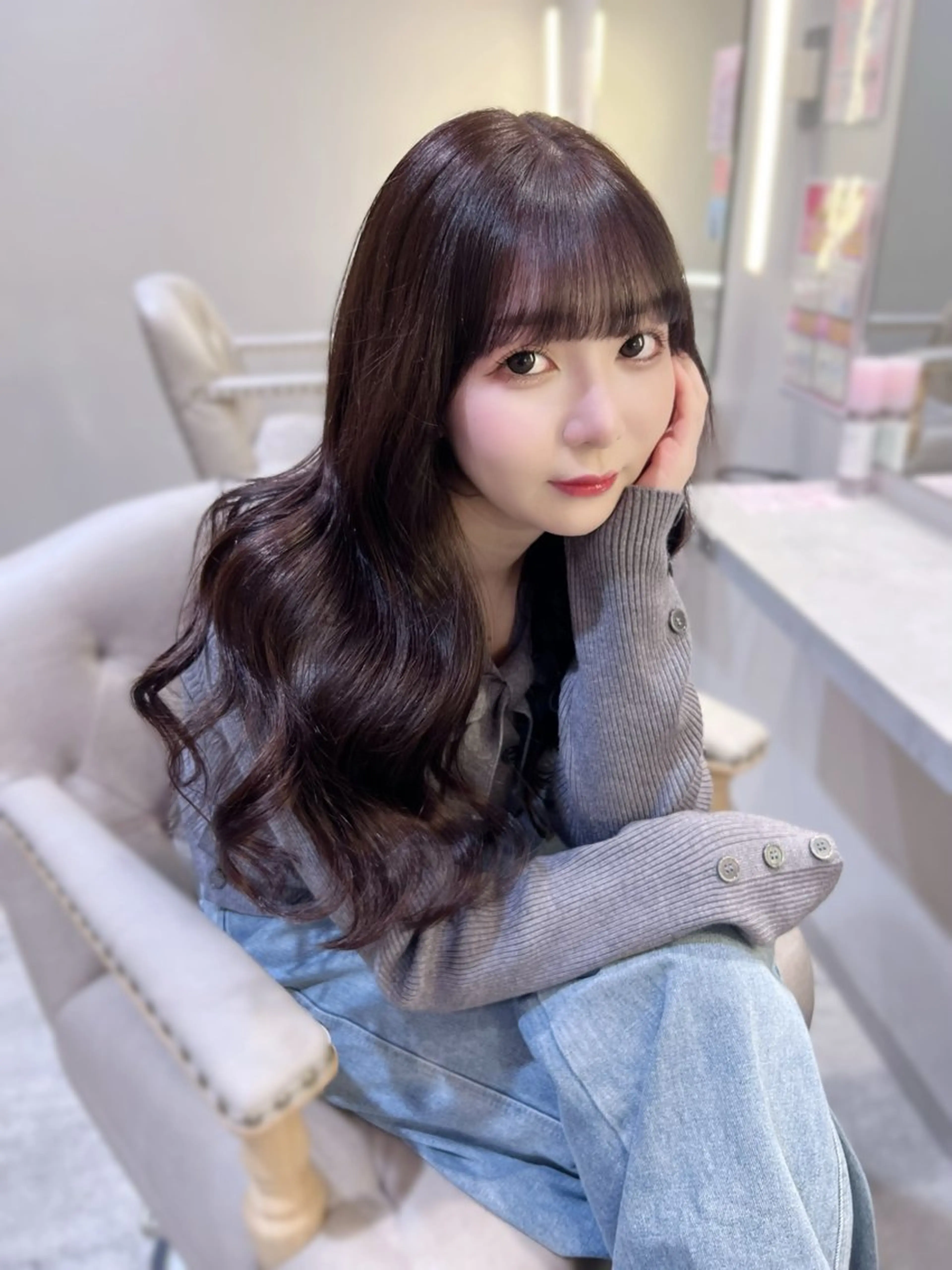 ロング ヘアカラー 🤍モテ艶カラー🤍 Rikoのヘアスタイル