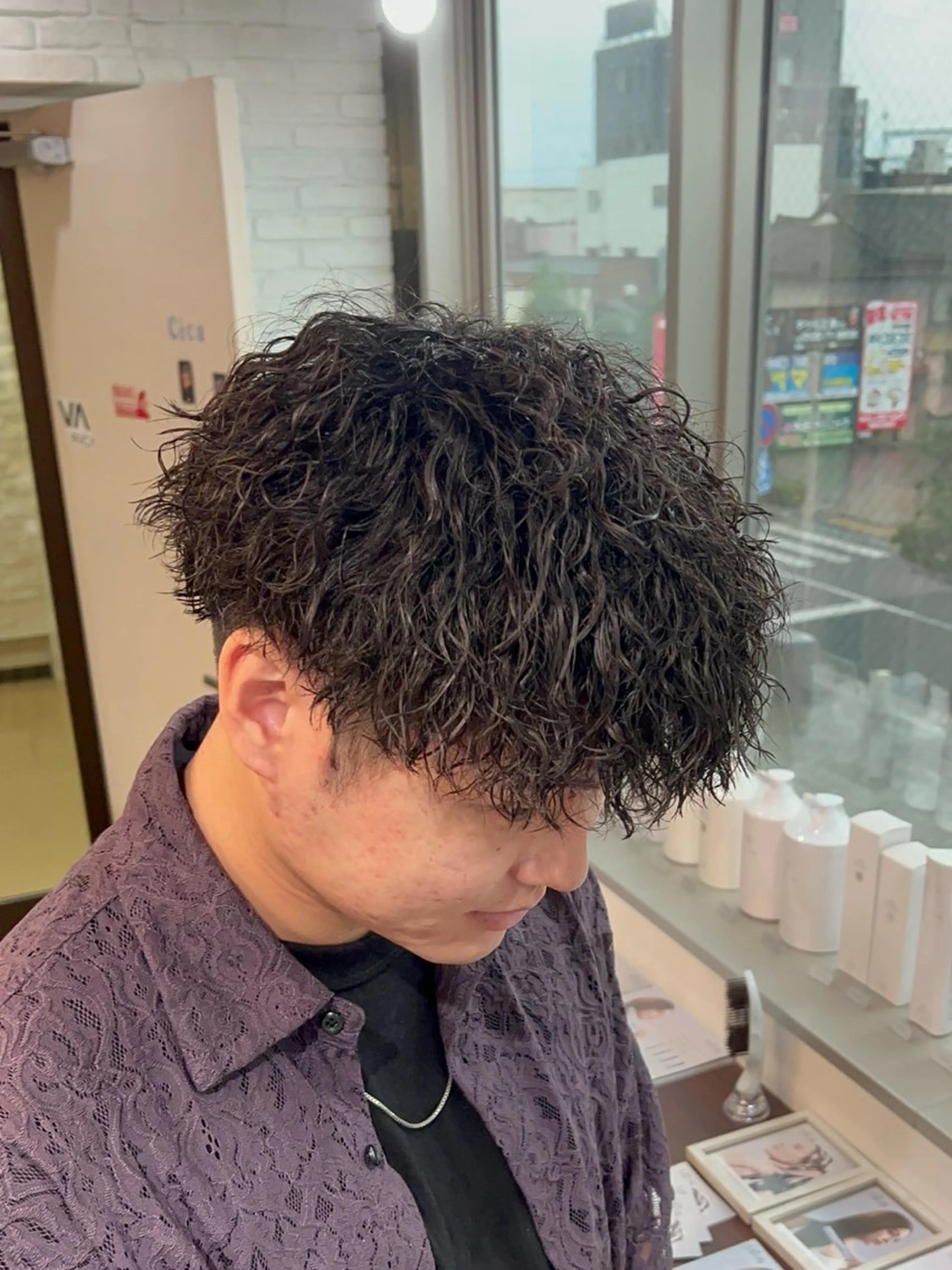 パーマ メンズ カット パーマ Coeur所属・Hazu 【パーマ特化美容師】のヘアスタイル