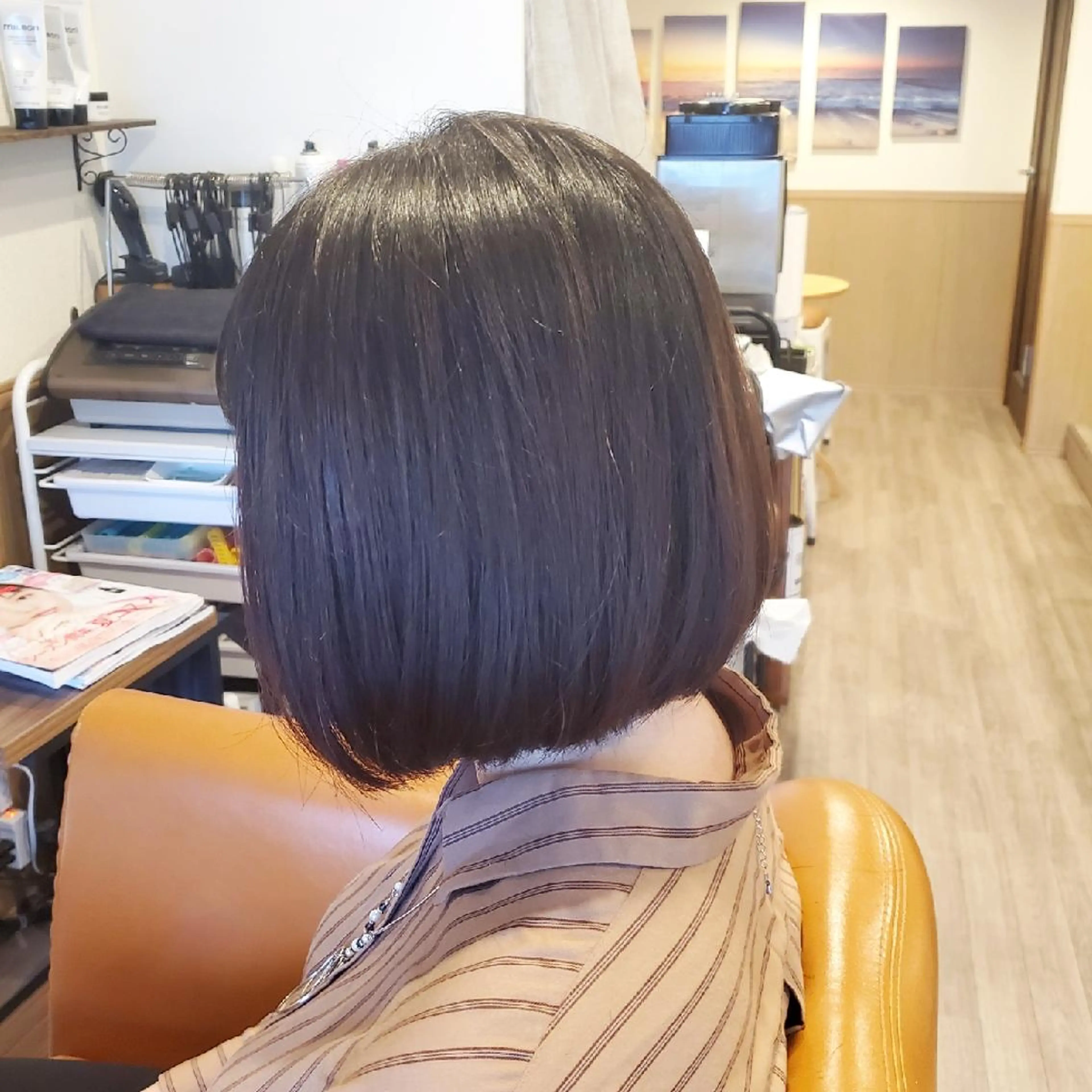 ショート カラー アディクシーカラー ブリーチ イルミナカラー 外国人風カラー トリートメント カット ヘアカラー トリートメント spa hair  ark 富井直美のヘアスタイル
