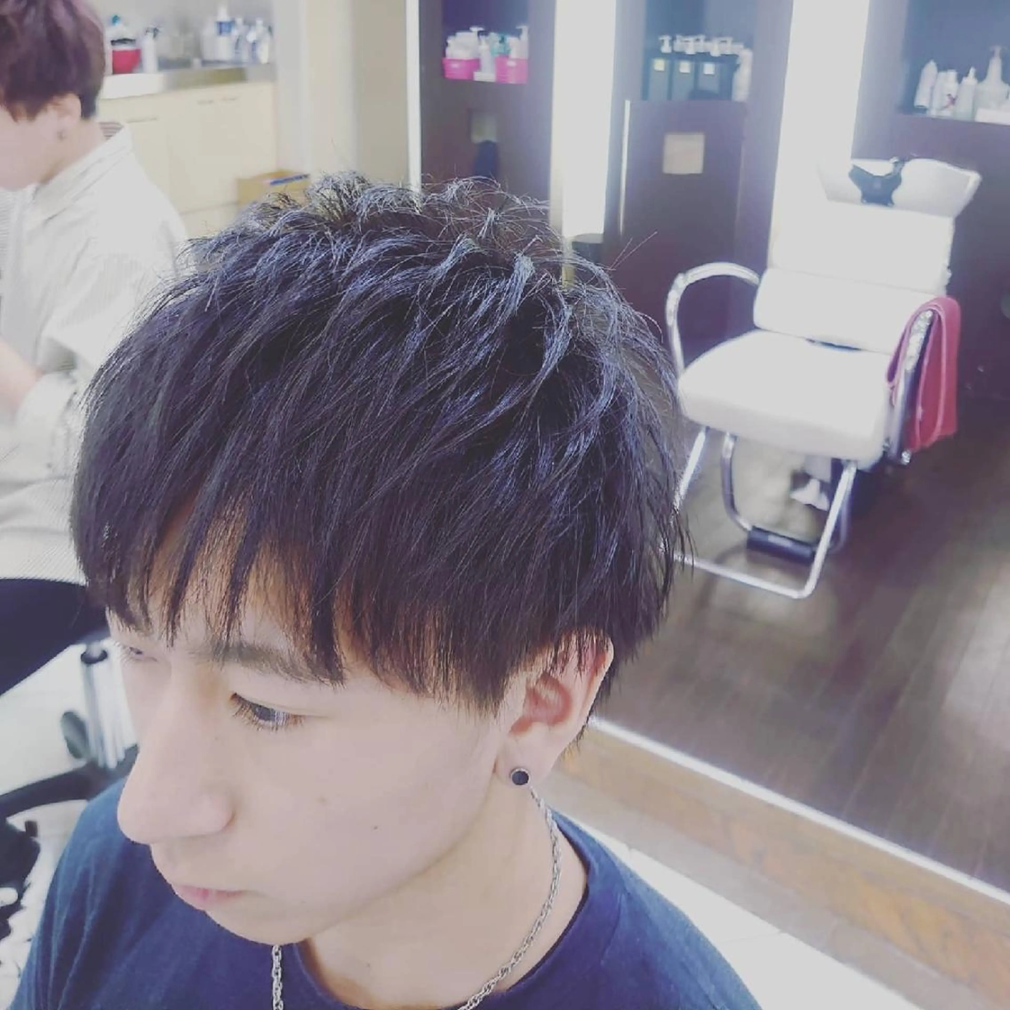 ショート ヘアアレンジ メンズ ショートヘア 🐺一ノ瀬 凌 / デザインウルフ🐺のヘアスタイル