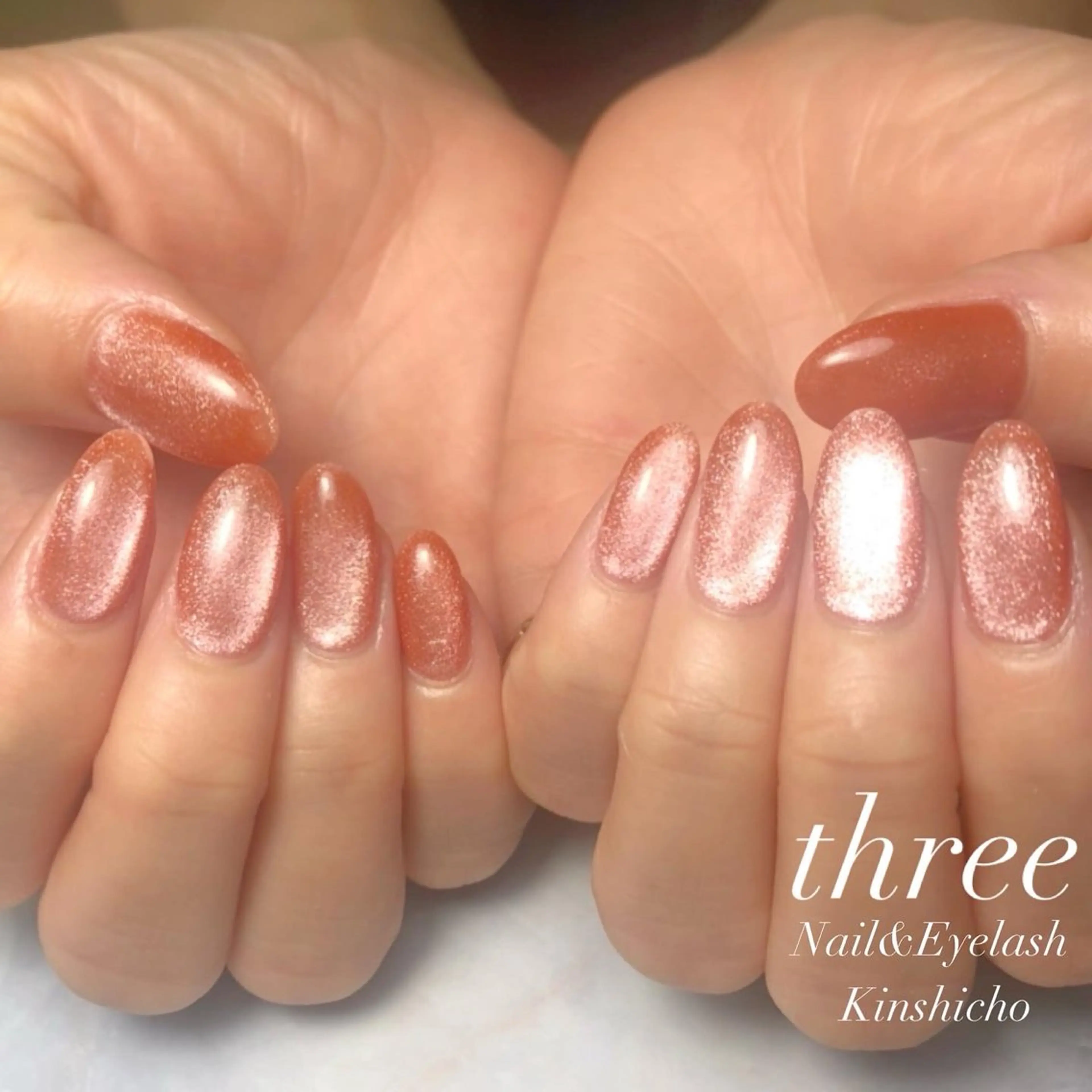 ネイル マグネットネイル three Nail&Eyeのネイルデザイン