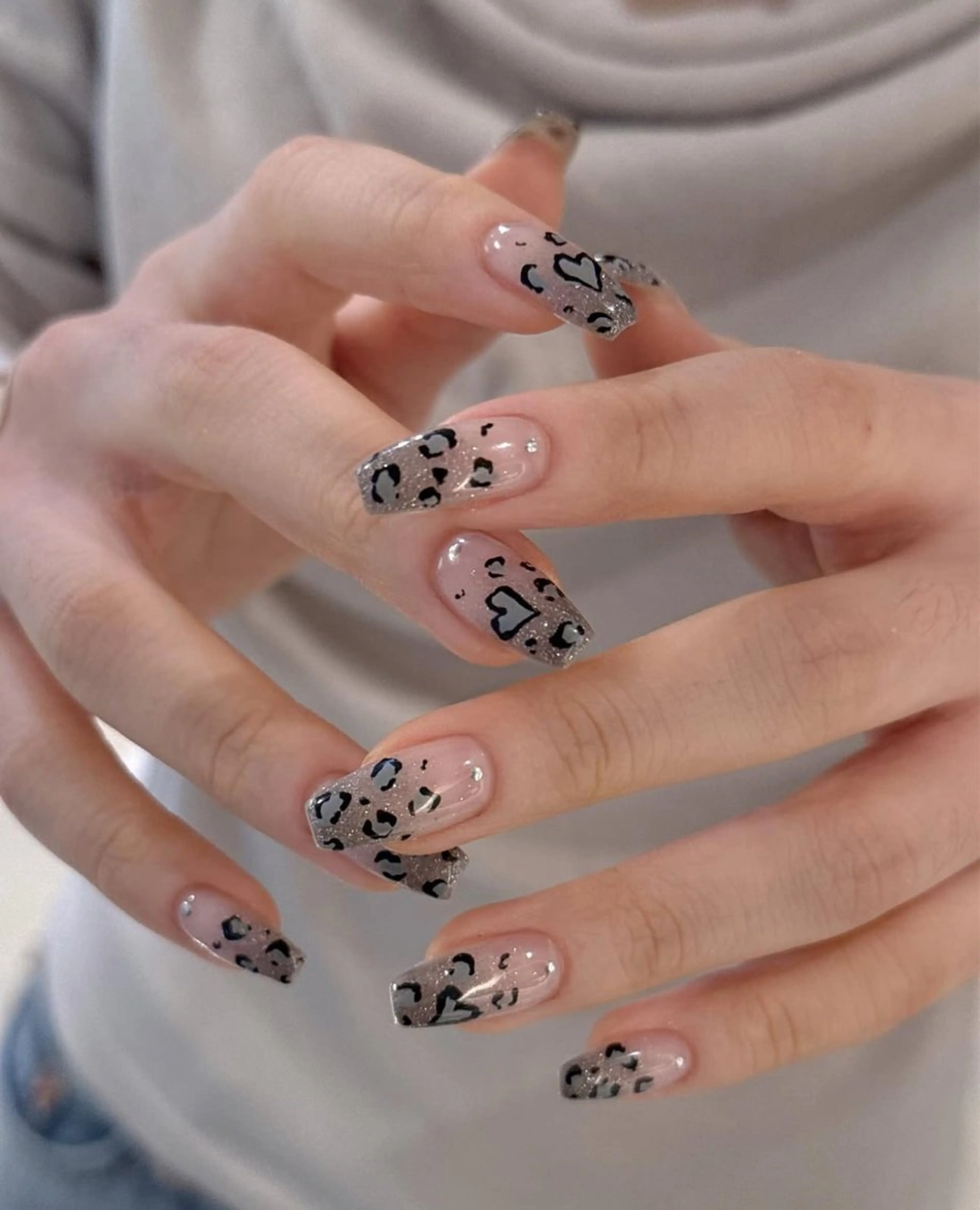 ネイル アニマル柄 オーロラネイル チークネイル フラッシュネイル ジェルネイル ハンドネイル T.A Nail Salon所属・T.A Nail Salonのその他イメージ