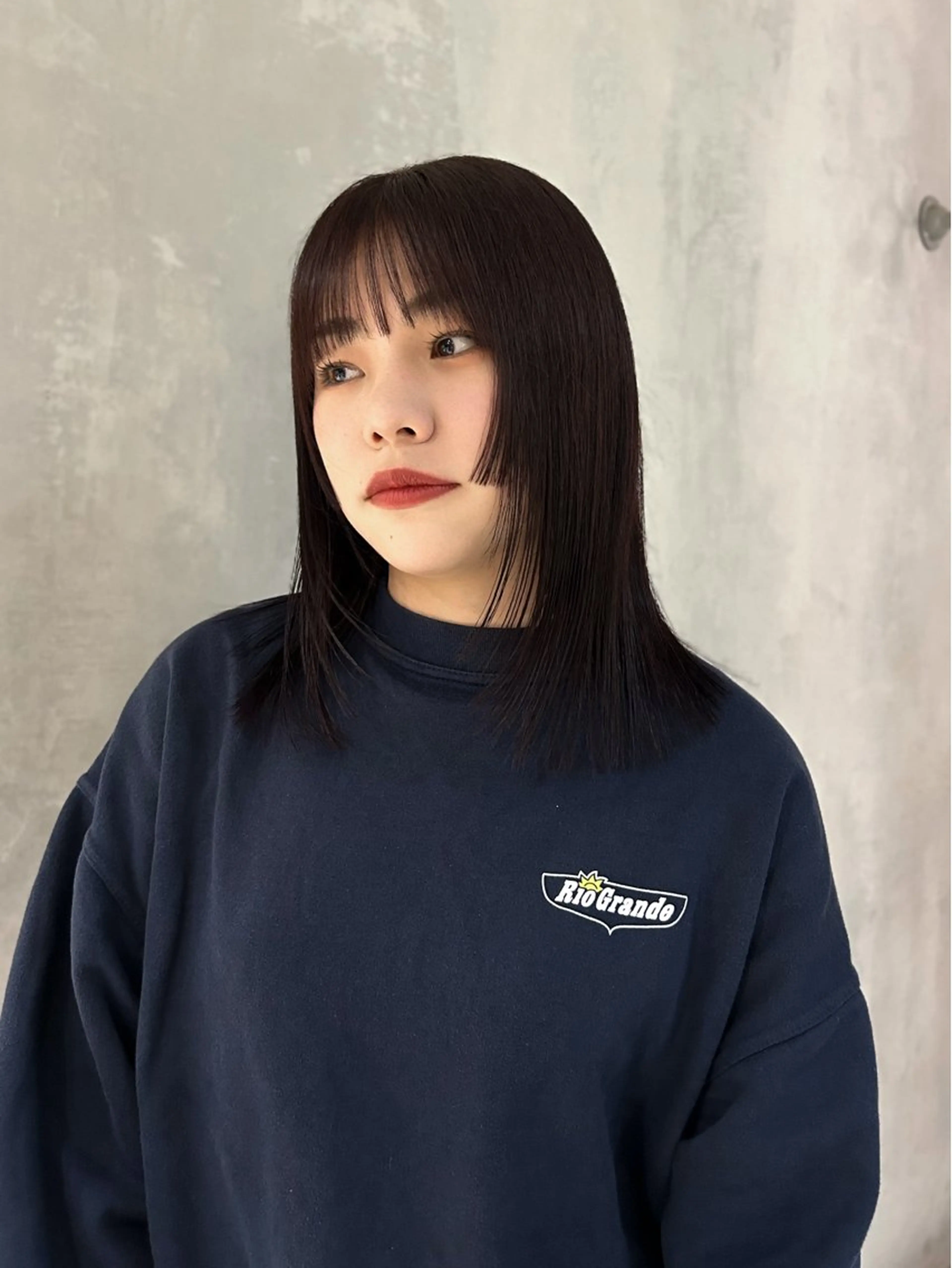 ミディアム レイヤーカット ALBUM所属・Hinata🛸 ボブ美容師のヘアスタイル