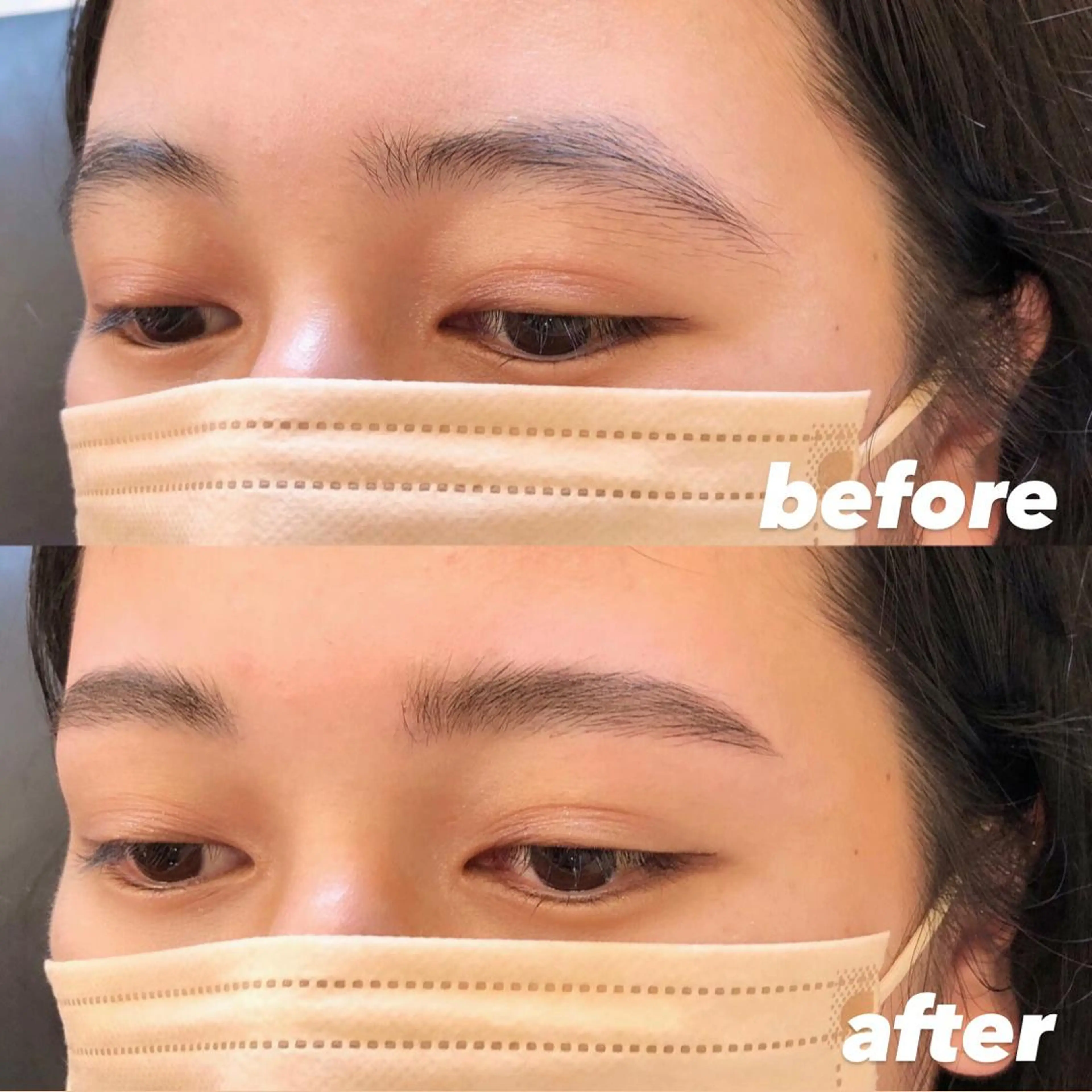 アイブロウ ハリウッドブロウリフト メンズアイブロウ 眉毛ワックス脱毛 salon NABEE所属・★眉毛専門店★ サロンナビーの眉毛・アイブロウイメージ