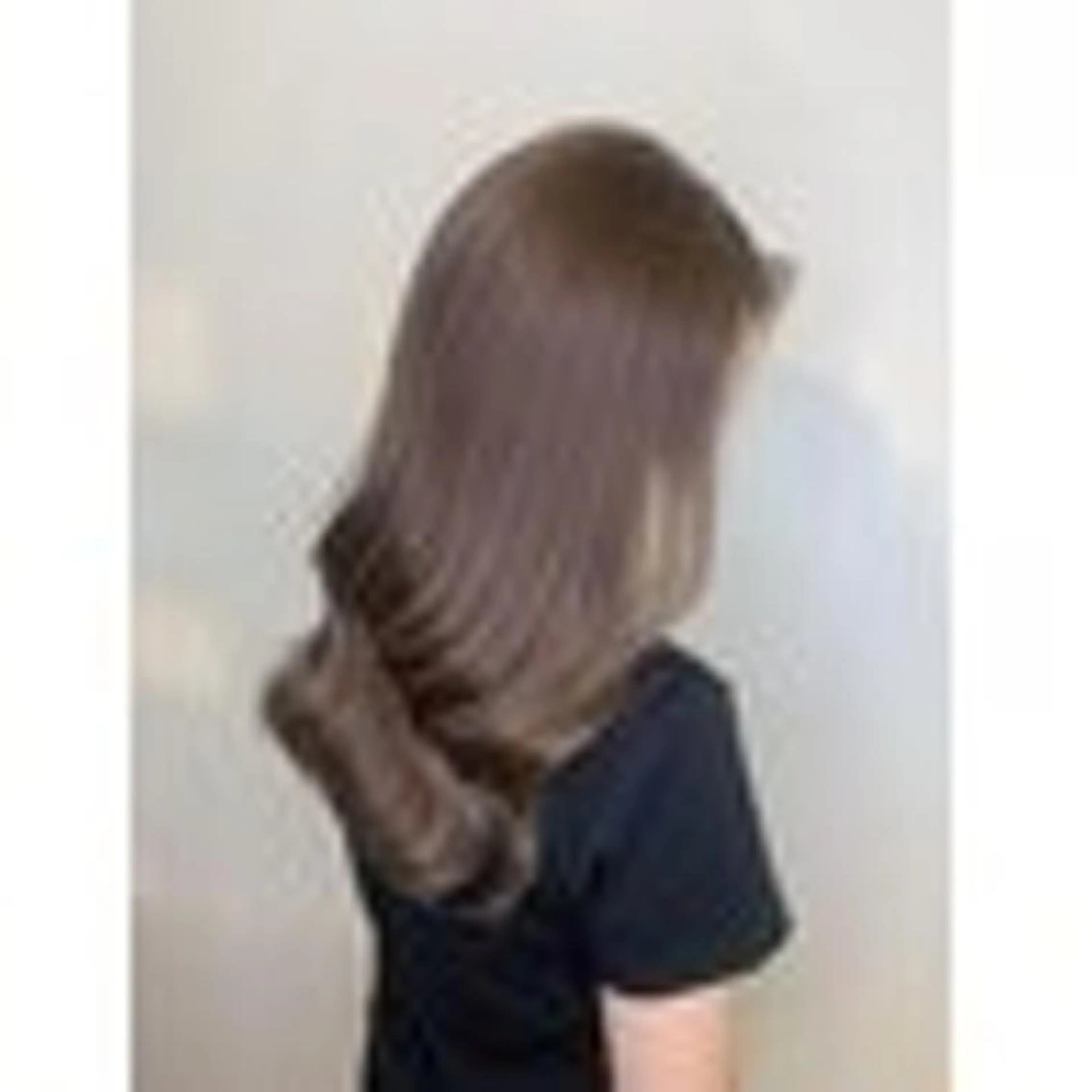 ロング カット ヘアカラー トリートメント GENDER hairのヘアスタイル