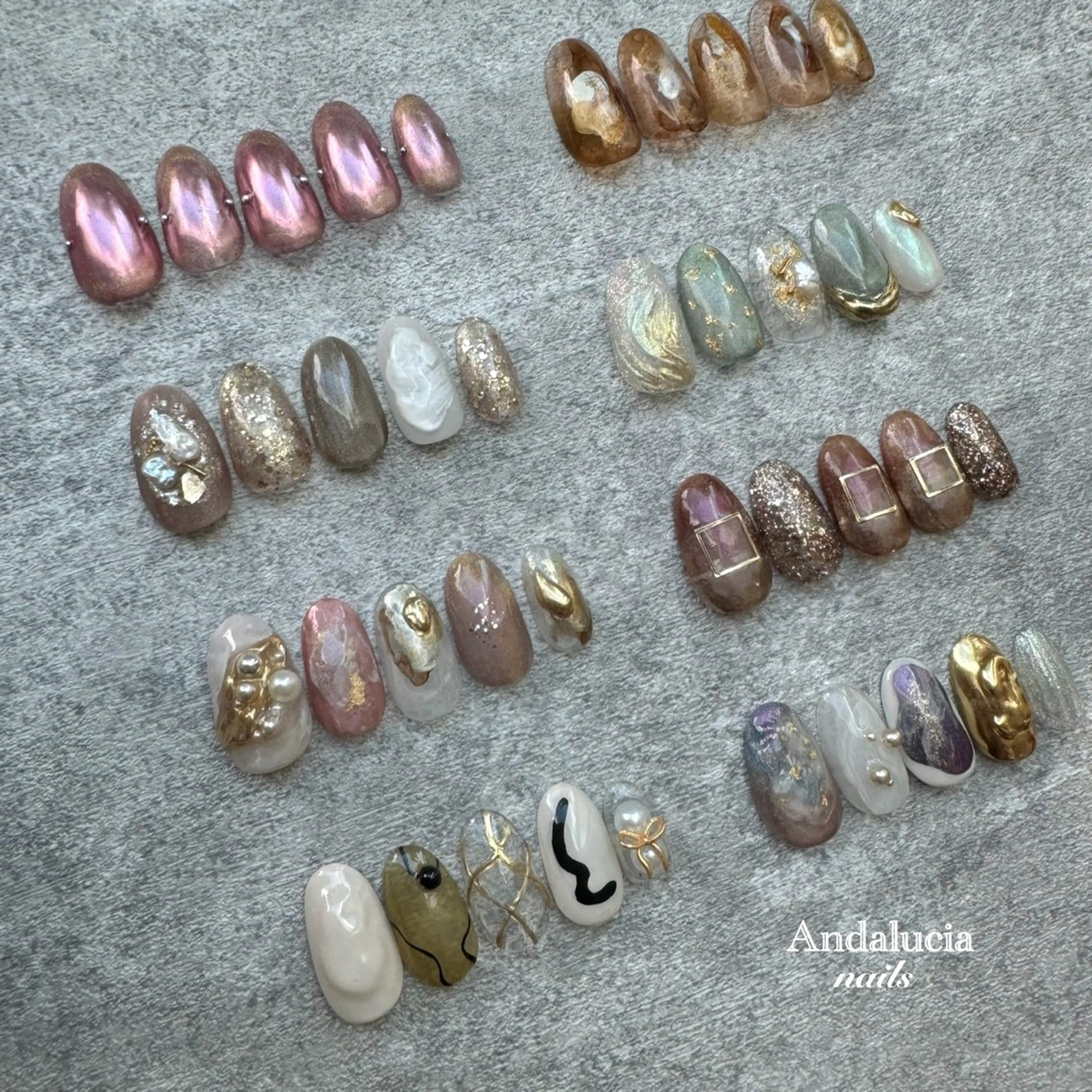 ネイル ハンドネイル Andalucia nailsのネイルデザイン