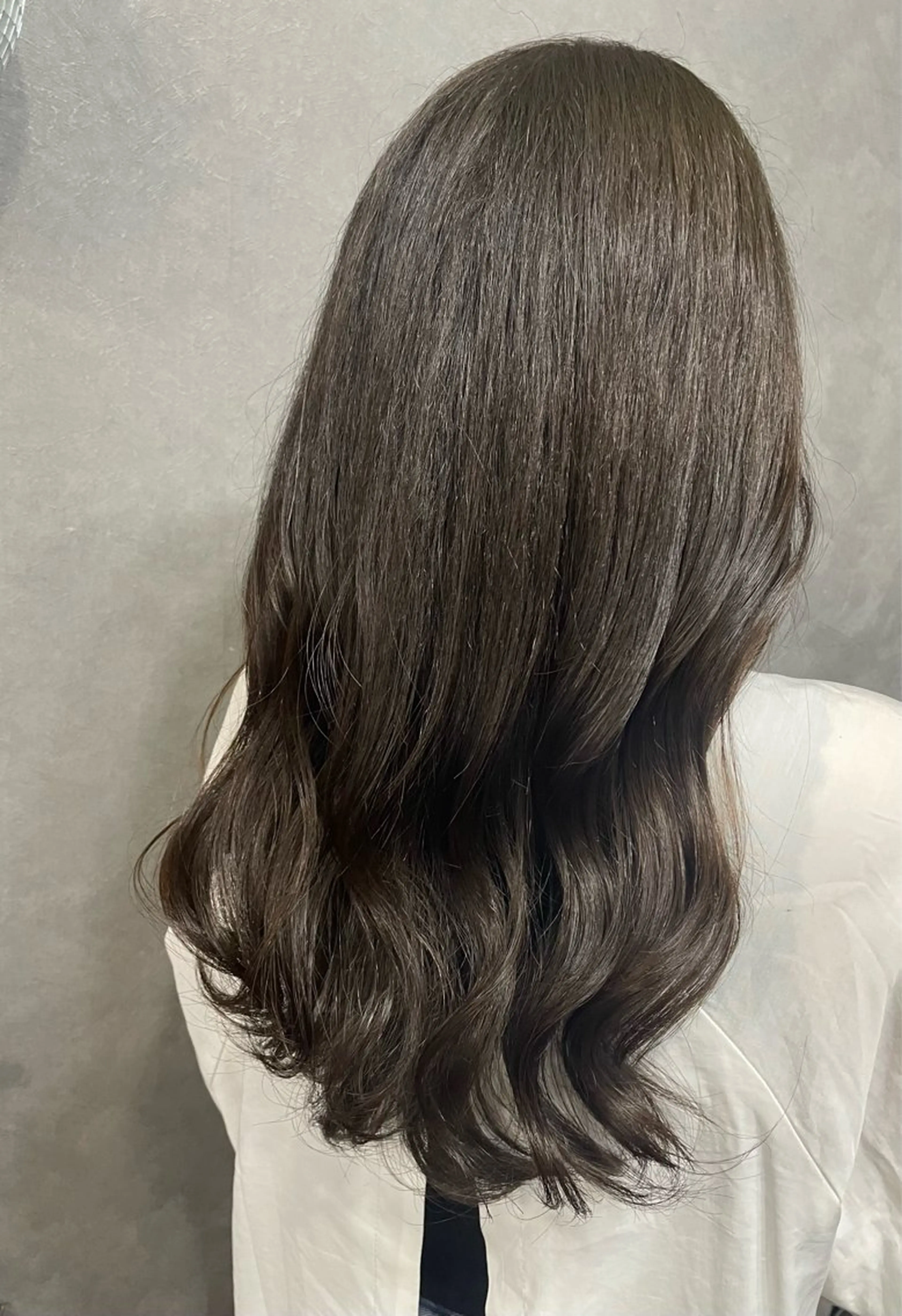 ロング カラー カット ヘアカラー トリートメント サダハルカ ｜chouetteのヘアスタイル