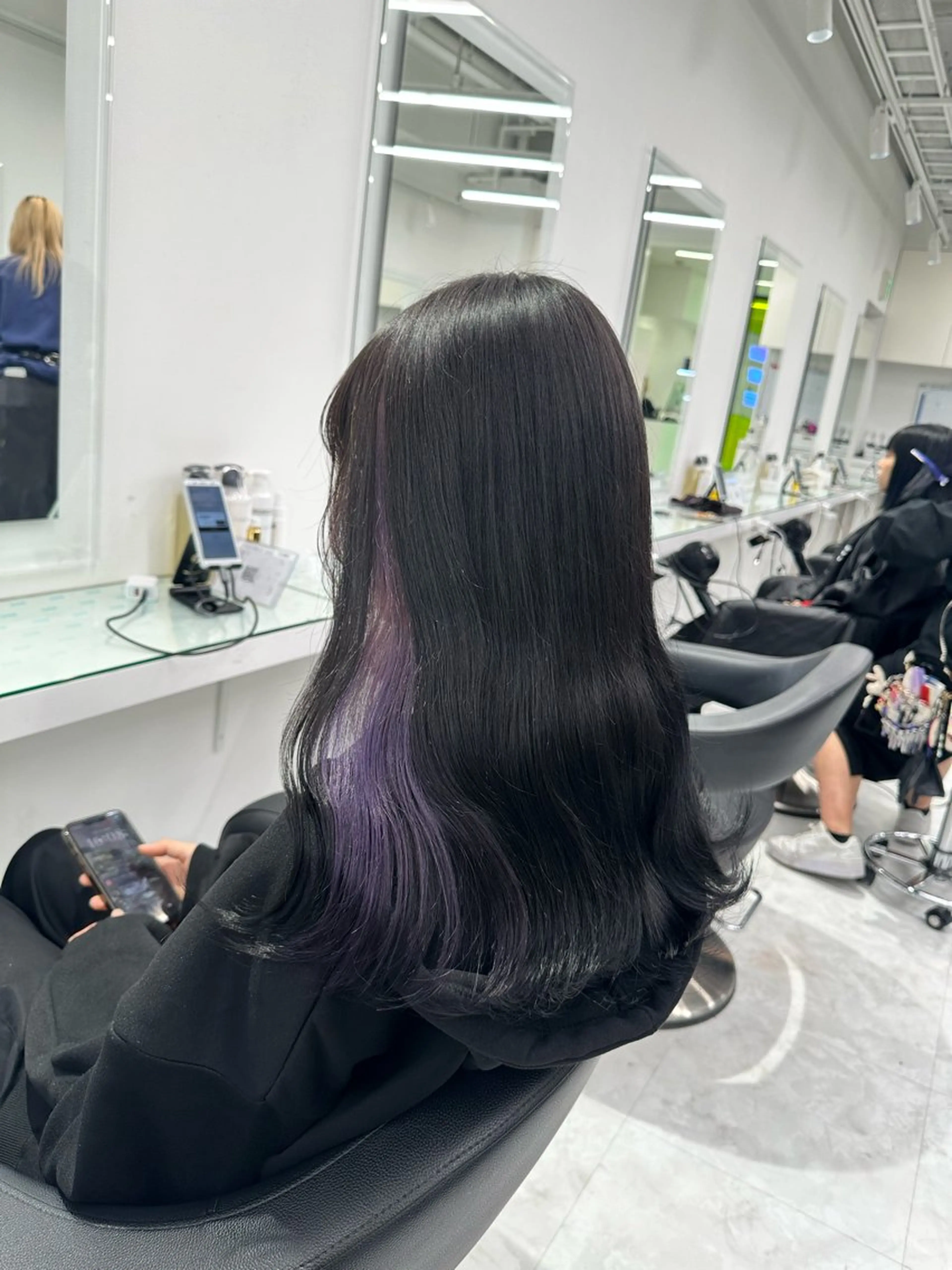 カラー マンツーマン/原宿/ 透明感カラー⭐️のヘアスタイル