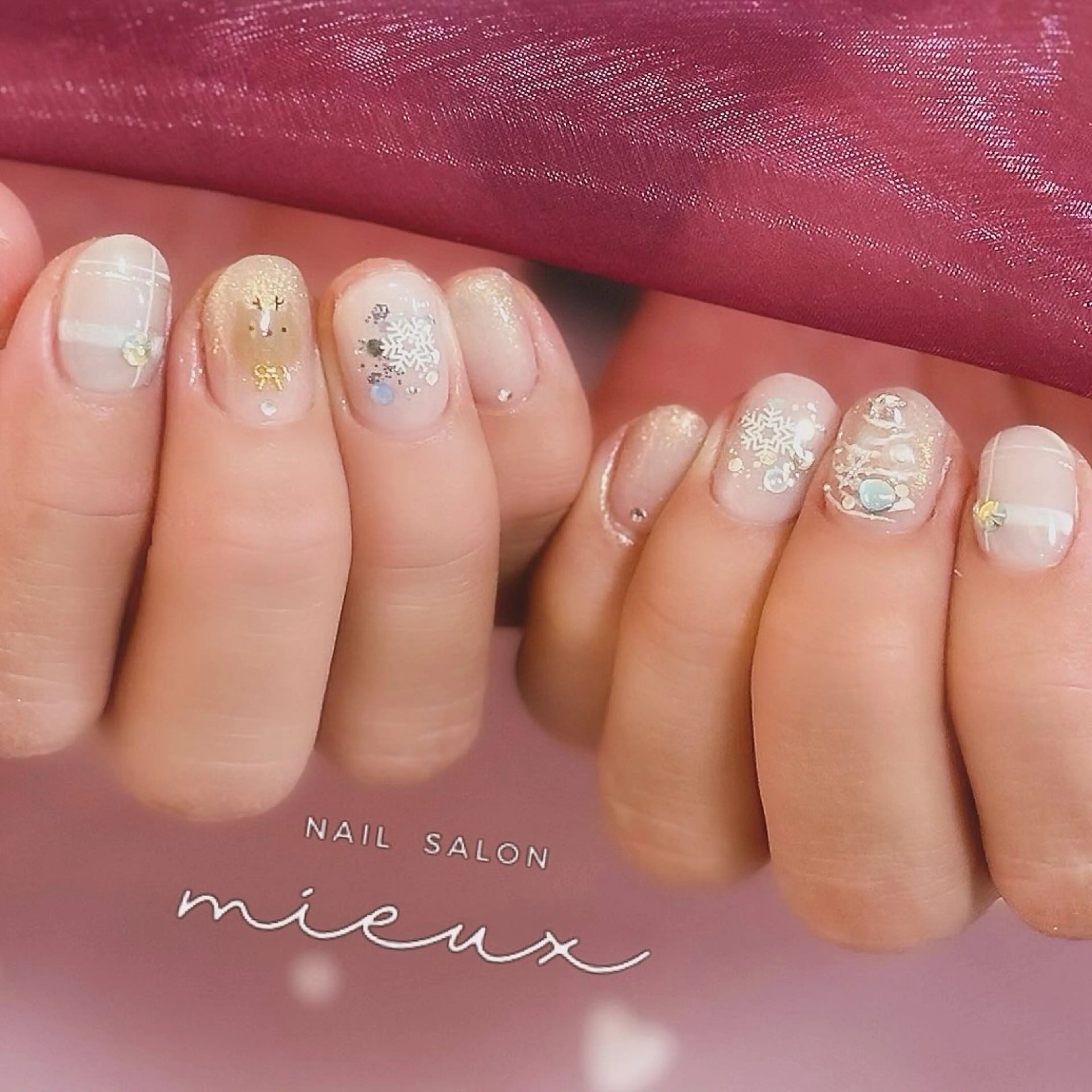 ネイル ハンドネイル nail salon mieux所属・mieux ariiiのネイルデザイン