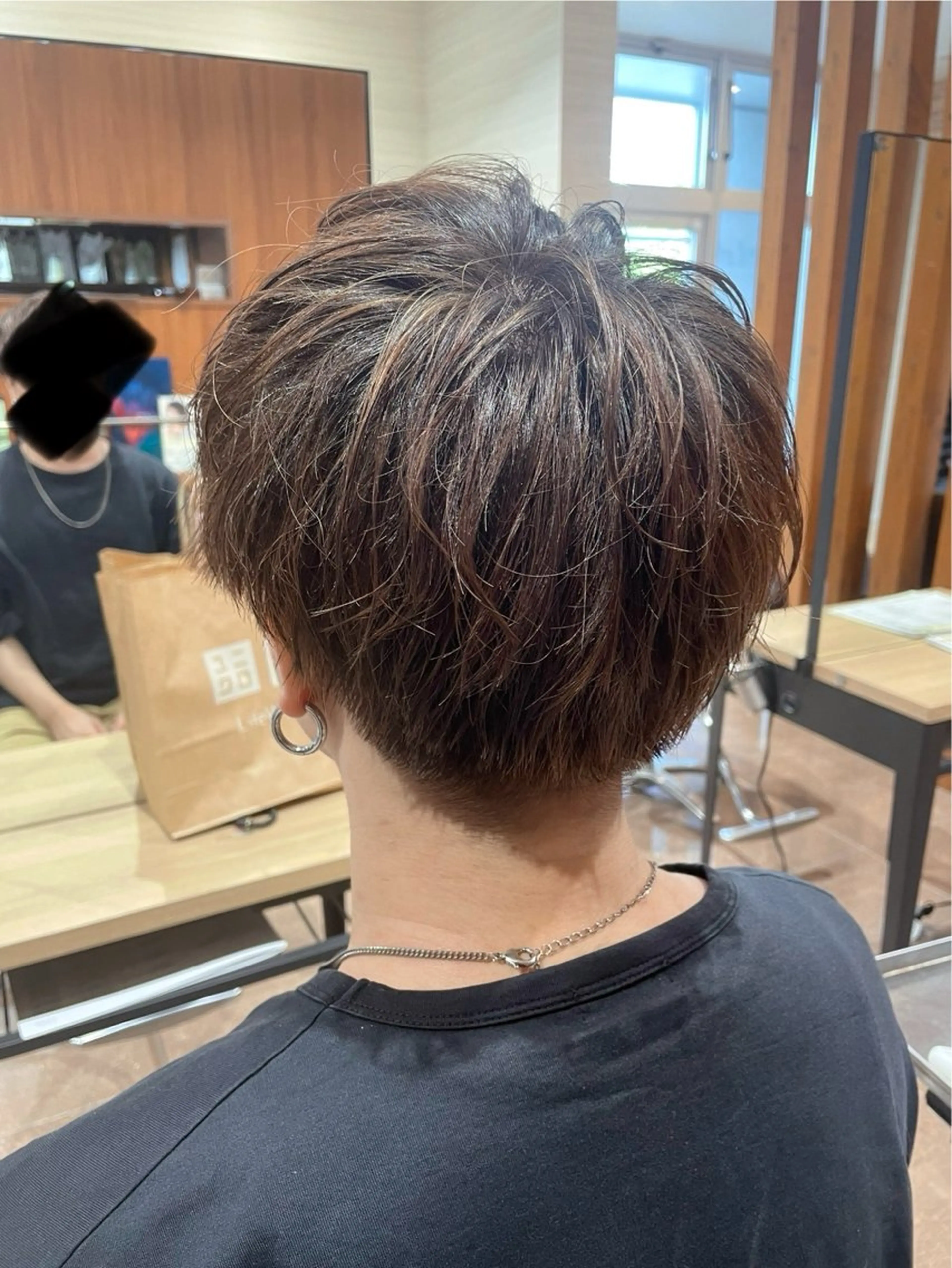カラー メンズ マッシュ カット ヘアカラー 中澤 壱太のヘアスタイル